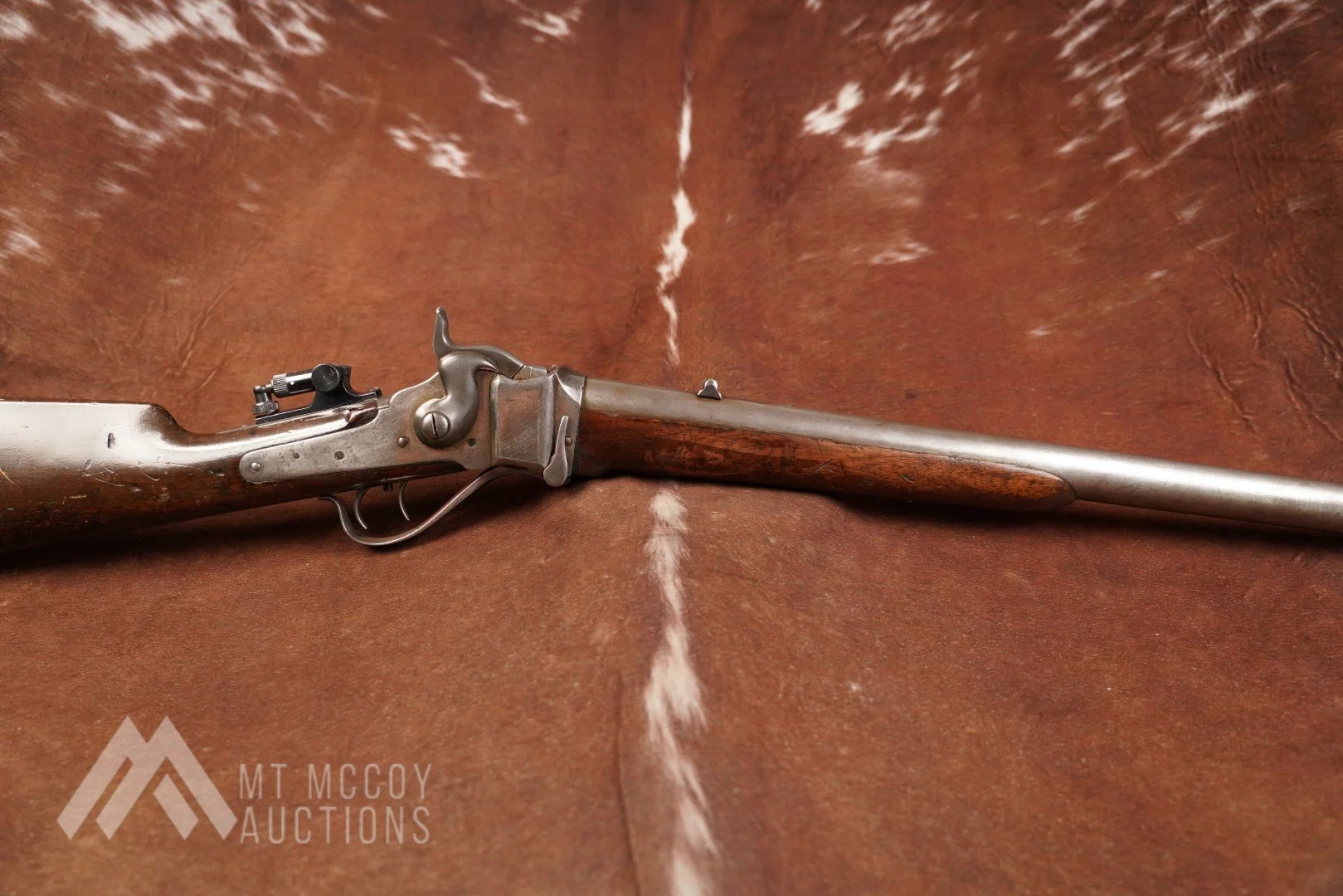 01 Sharps Model 1874 Business .45-70 Gov't Single Shot Rifle 1876-1880 Antique.JPG