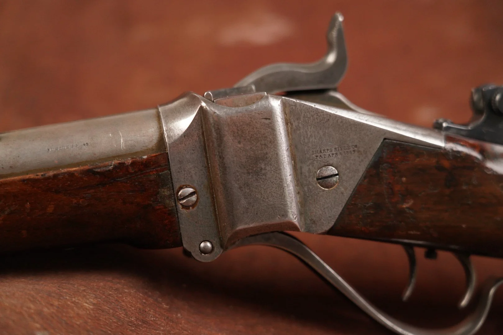 07 Sharps Model 1874 Business .45-70 Gov't Single Shot Rifle 1876-1880 Antique.JPG