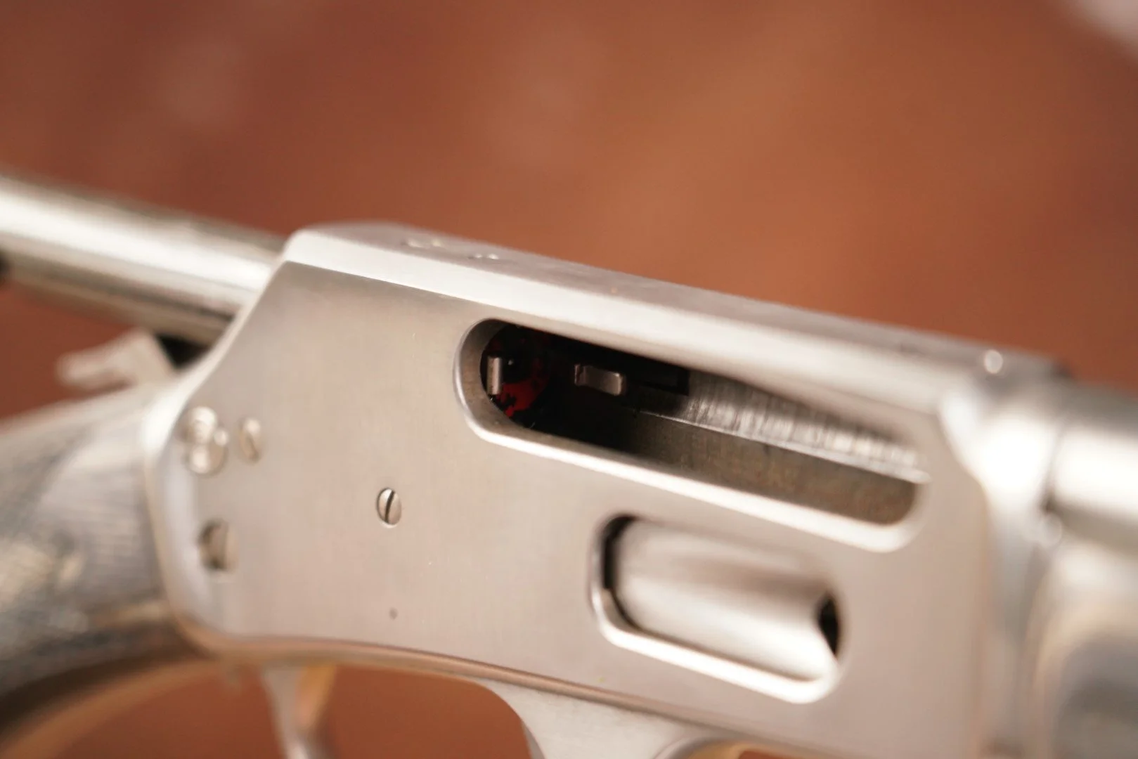 16 Marlin Firearms Model 1895MXLR .450 Marlin 24%22 Stainless Lever Rifle, 2006.JPG