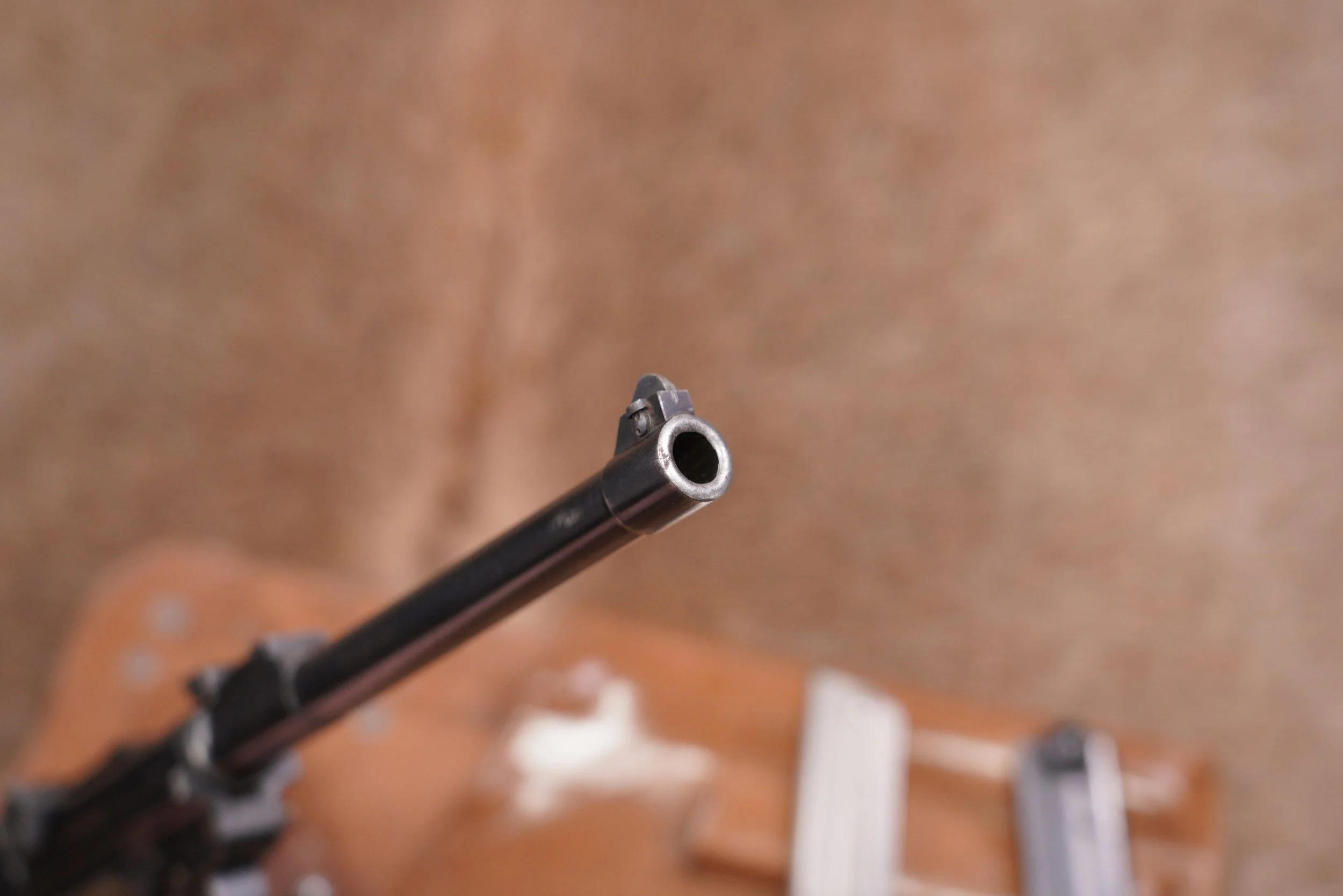 10 WWI German DWM Long P.08 Artillery Luger 9mm Semi-Automatic Pistol 1917 C&R.JPG