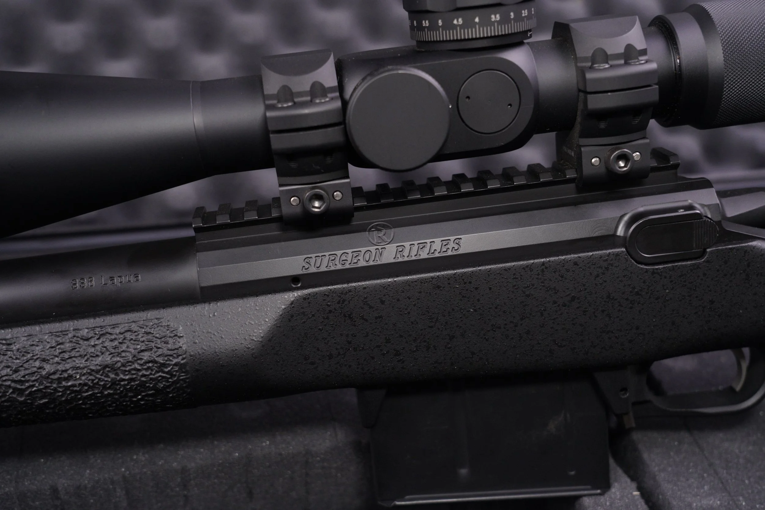 05 Surgeon Rifles Model Remedy XL .338 Lapua 26%22 Bolt Action Rifle U.S. Optics.JPG