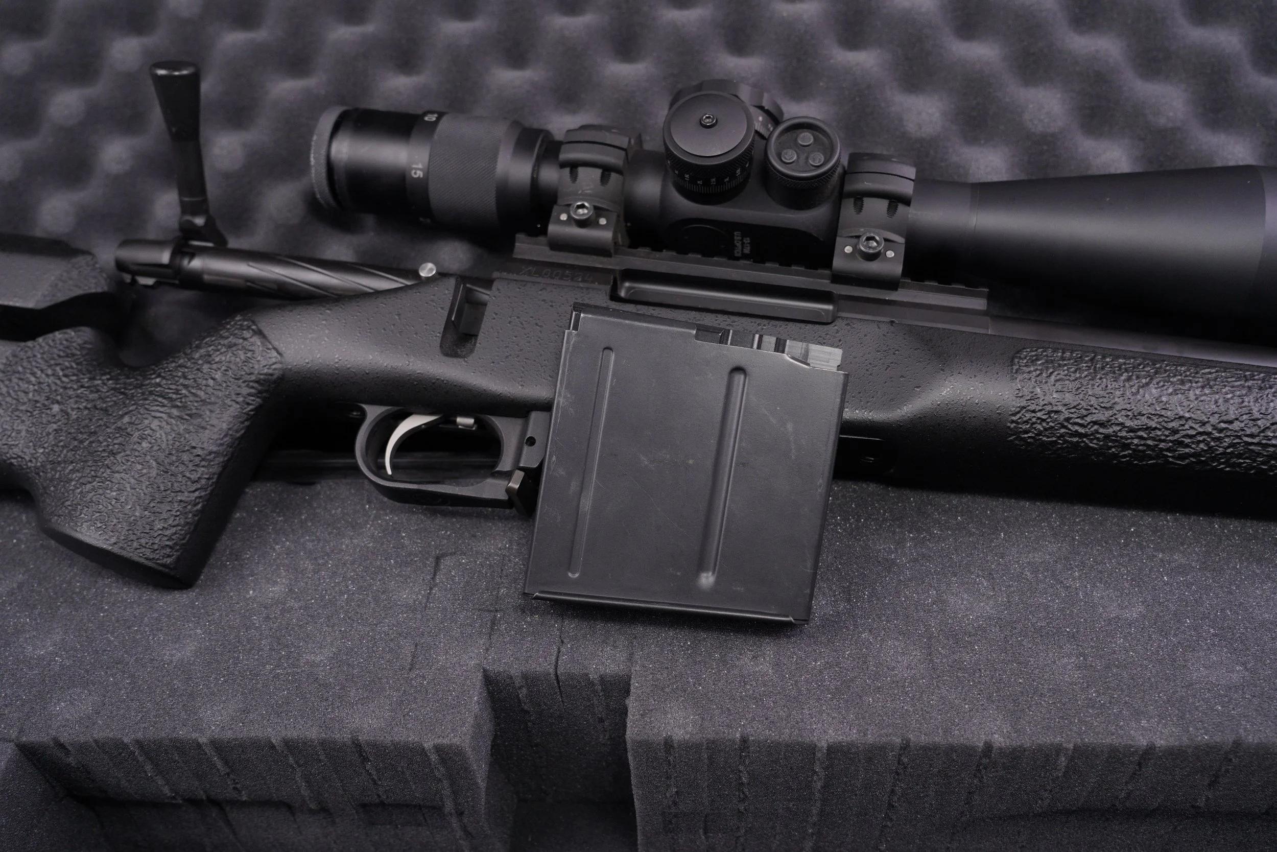 12 Surgeon Rifles Model Remedy XL .338 Lapua 26%22 Bolt Action Rifle U.S. Optics.JPG