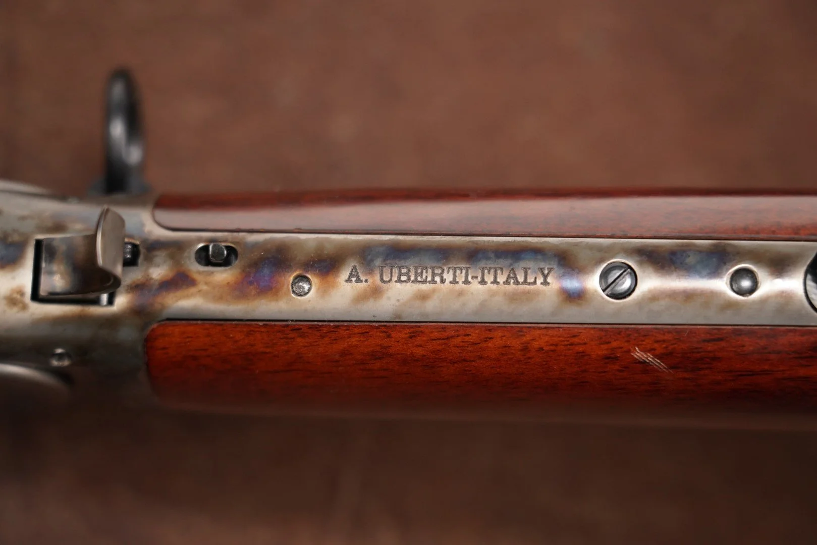 14 Uberti Model 1876 Crossfire Carbine .45-60 Win 22%22 Lever Action Rifle Box.JPG