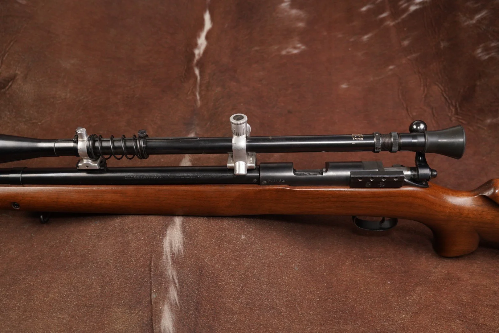 05 Winchester Model 52B 52-B .22 LR 28%22 Bolt Action Rifle Unertl Scope C&R.JPG
