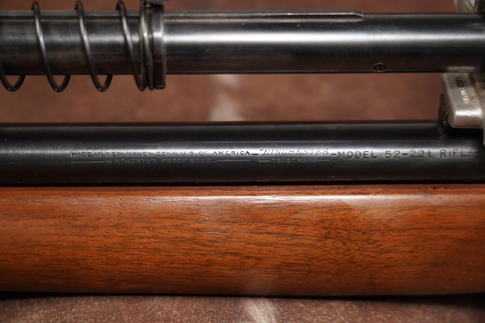 08 Winchester Model 52B 52-B .22 LR 28%22 Bolt Action Rifle Unertl Scope C&R.JPG