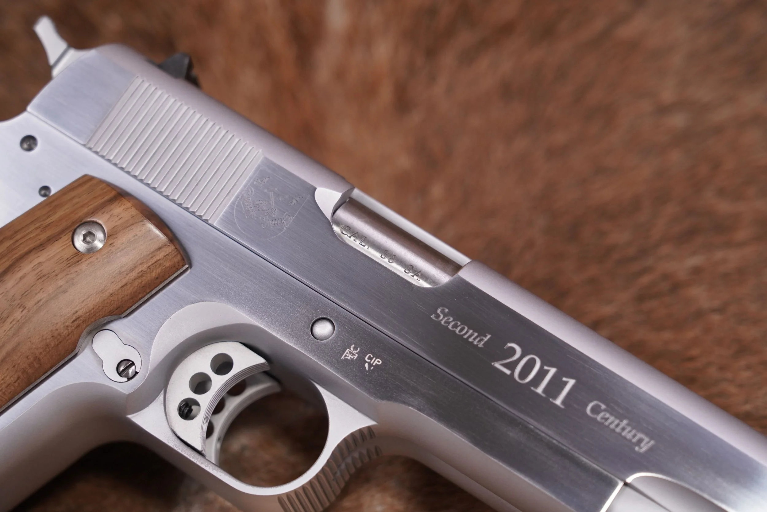 08 Arsenal Italy APF Double Barrel Dueller 1911 Second Century .38 Super.JPG