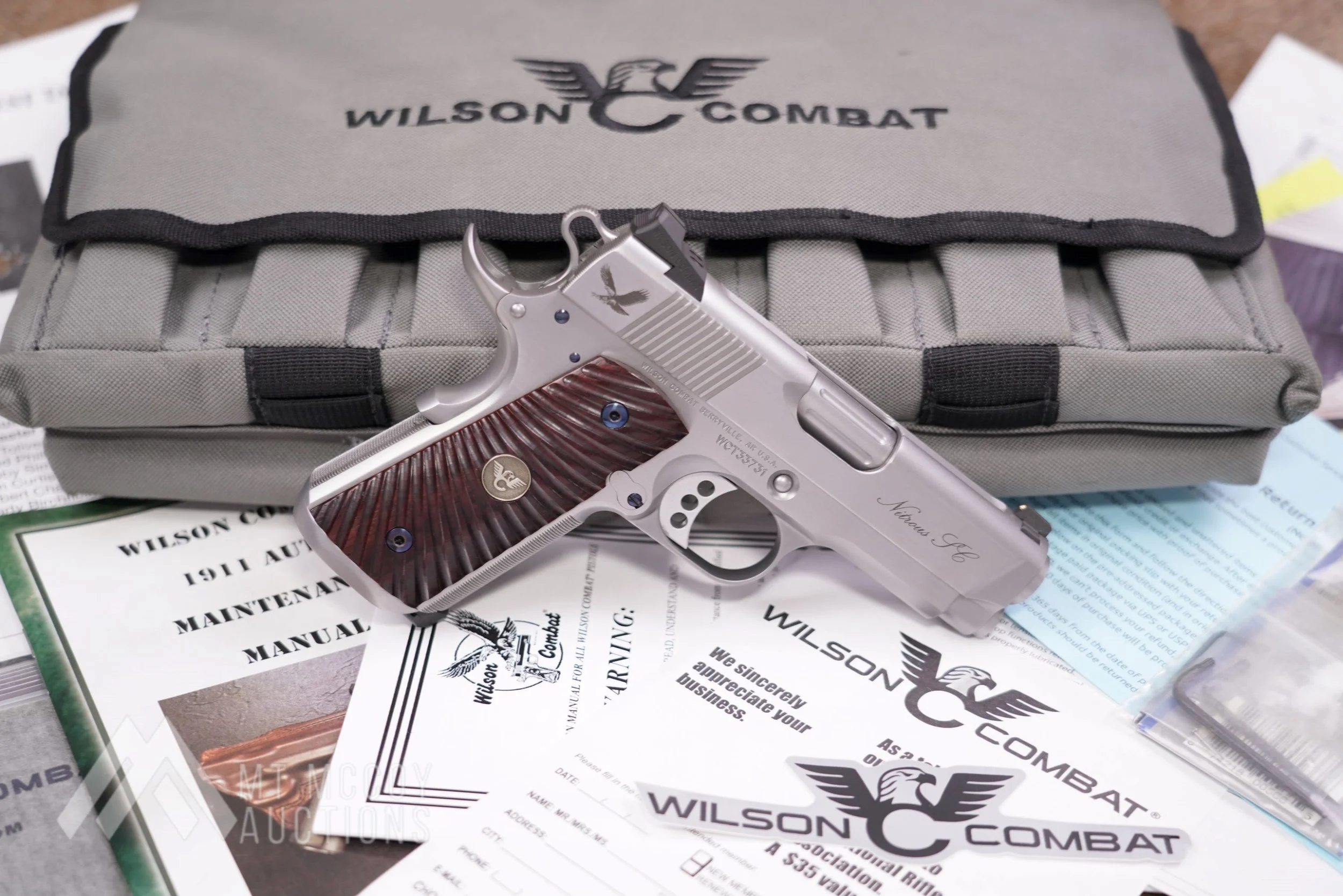 01 Wilson Combat Sentinel 9mm 3.5%22 Stainless 1911 Semi-Auto Pistol, MFD 2014.JPG