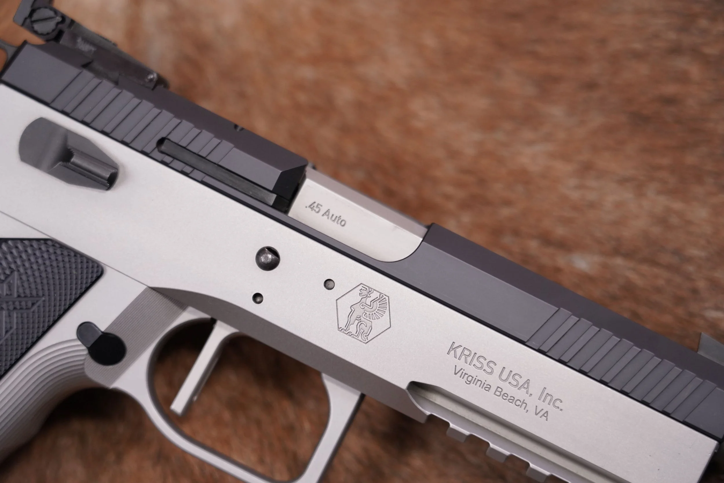 07 KRISS Sphinx Model 3010 Standard .45 ACP  4.75%22 SA Semi-Auto Pistol.JPG