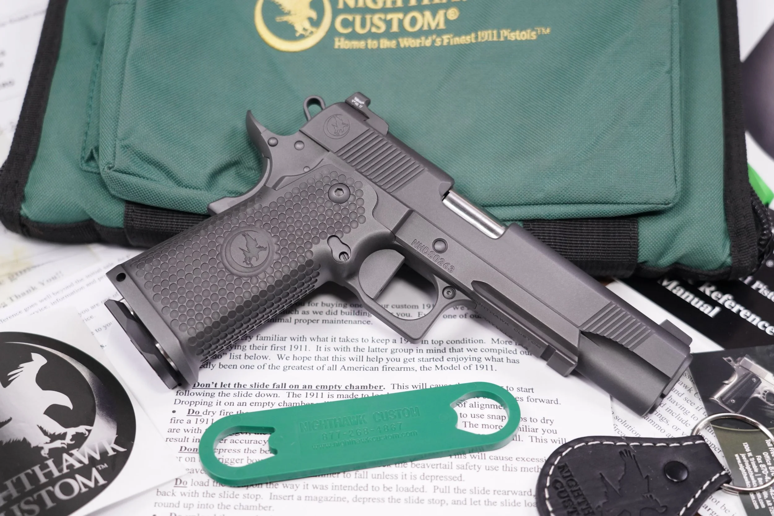 02 Nighthawk Custom GRP Double Stack 9mm 5%22 Semi-Auto 1911 Pistol, MFD 2017.JPG