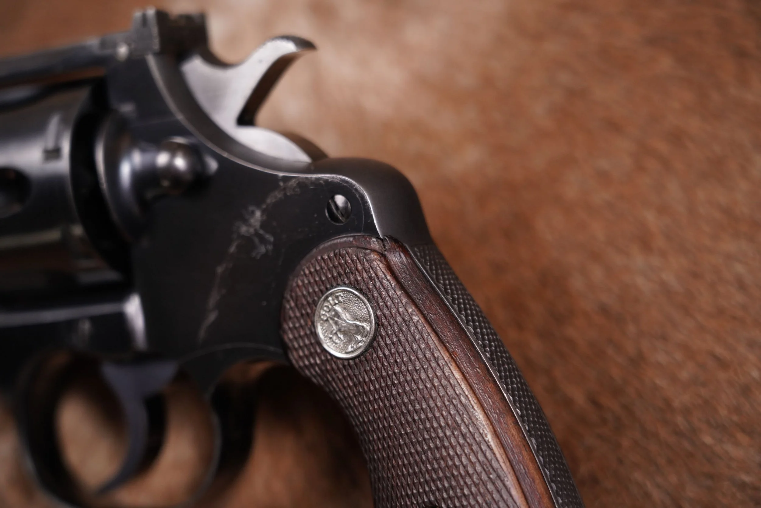 13 Colt Shooting Master 45 ACP 4.5” DA SA Revolver, MFD 1940 C&R RARE!.JPG