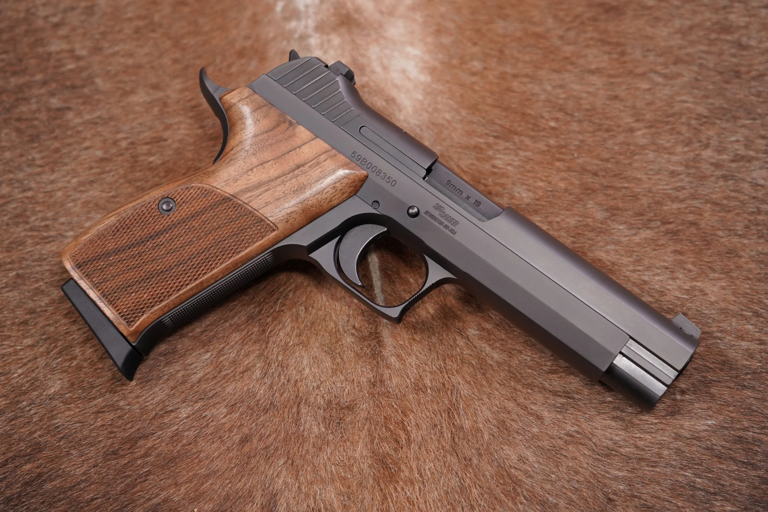 02 Sig Sauer P210 Standard Target 210A-9-B 9mm 5%22 SAO Semi-Auto LNIB.JPG
