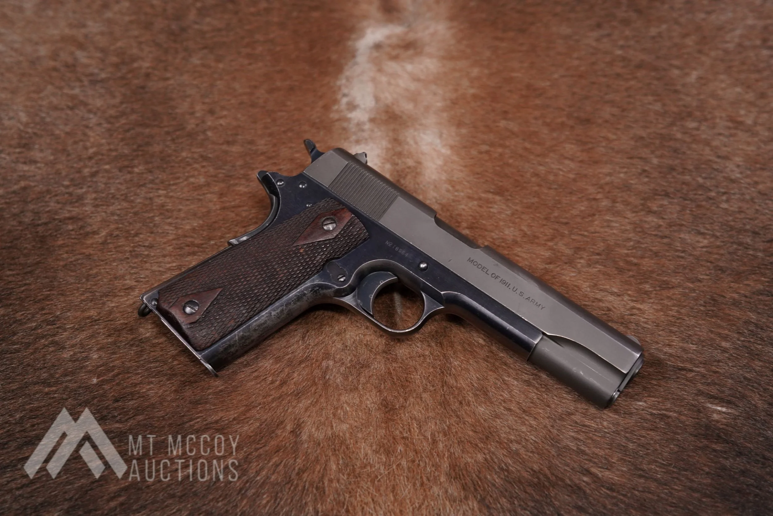 01 WWI Colt Model of 1911 U.S. Army .45 ACP Semi-Automatic Pistol, 1912 C&R.JPG