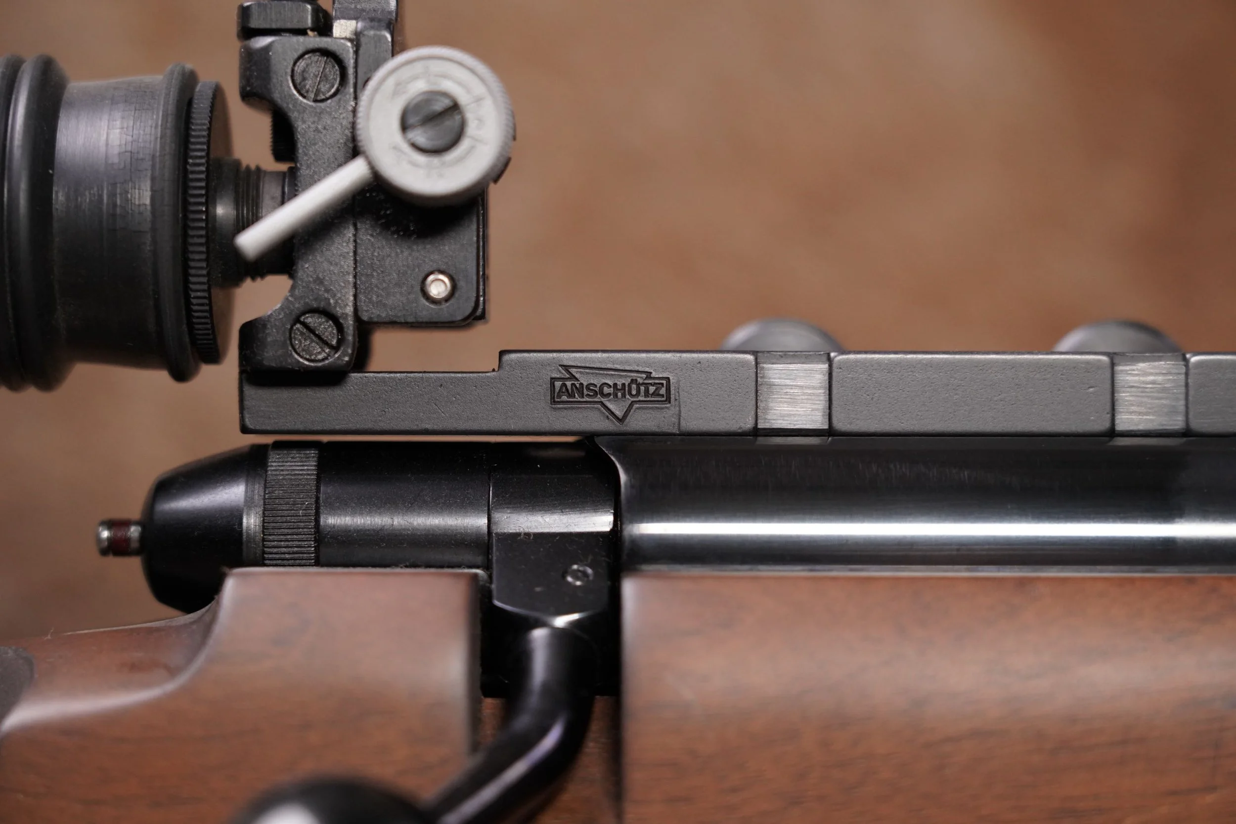19 German Anschutz Model 54 Super Match .22 LR 24%22 Bolt Action Rifle, MFD 1979.JPG