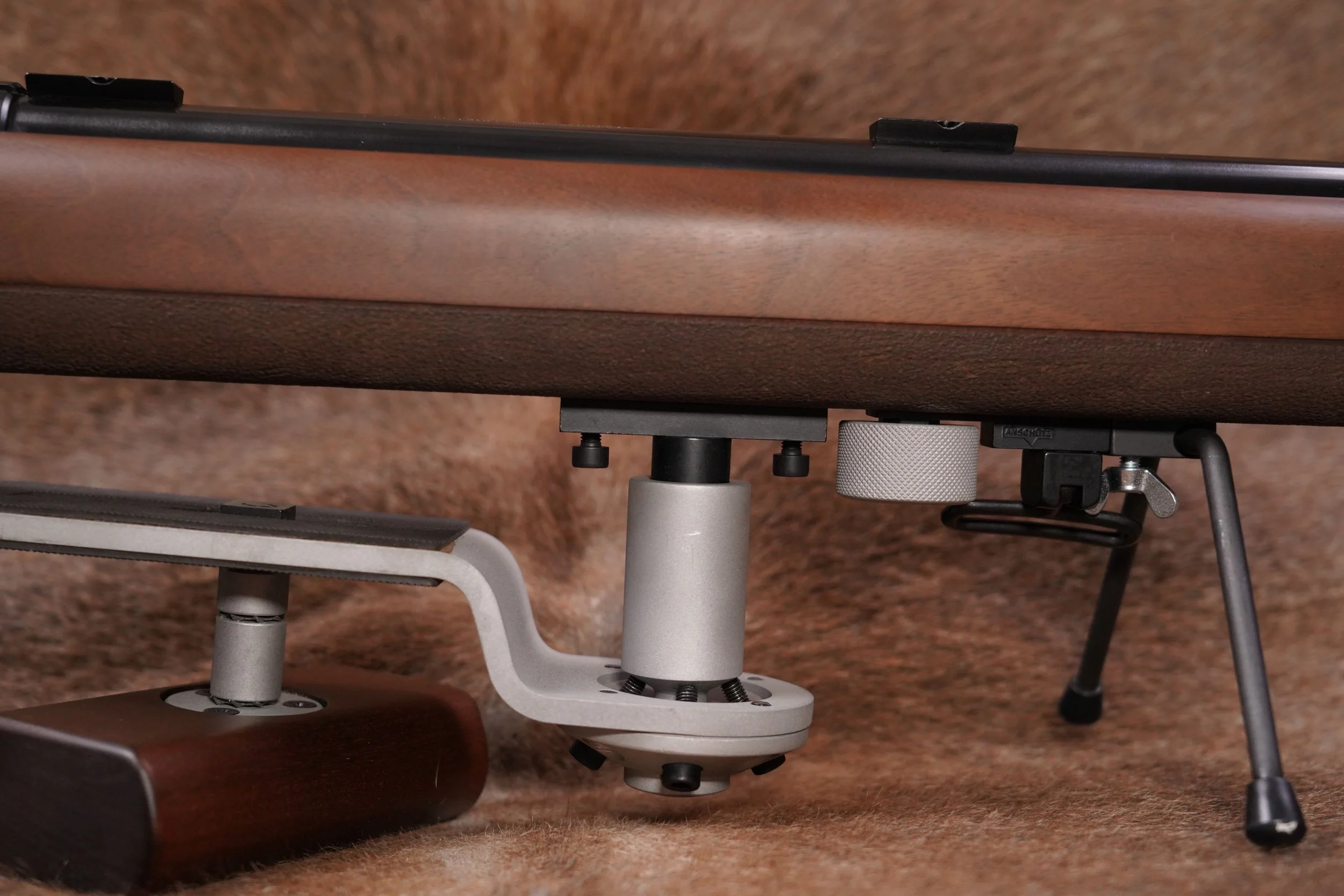 21 German Anschutz Model 54 Super Match .22 LR 24%22 Bolt Action Rifle, MFD 1979.JPG