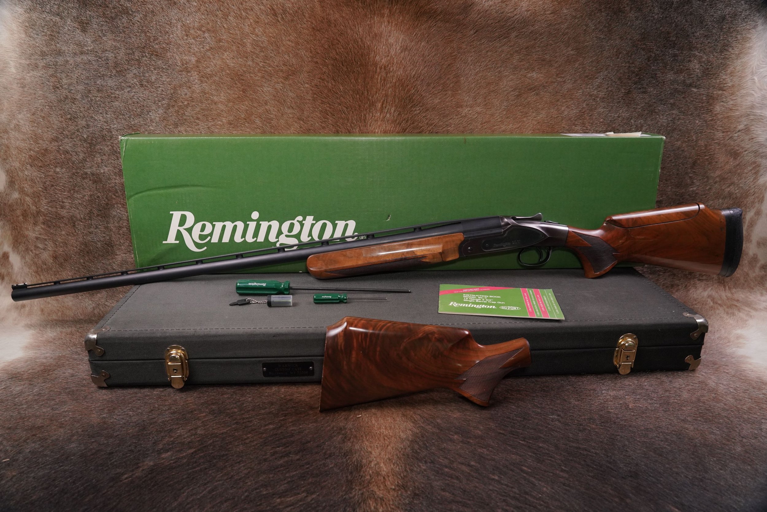 03 Remington Kolar Arms Model 90-T 90T Trap 12 Ga. 34%22 Single Shot Shotgun.JPG