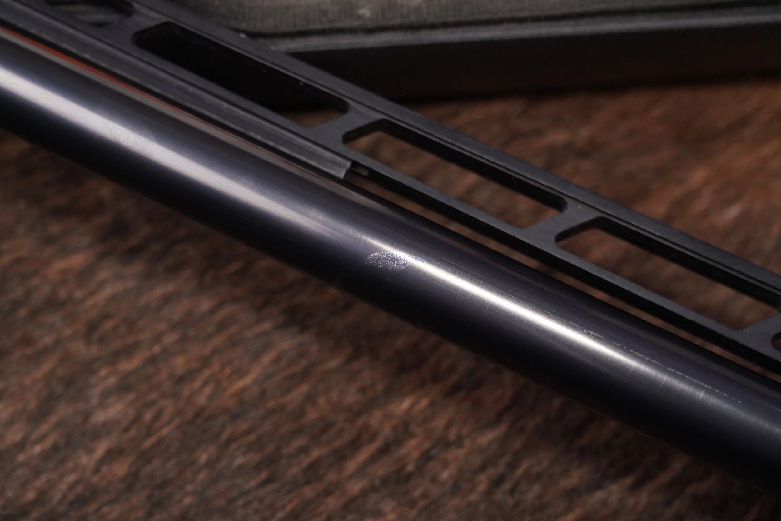 32 Perazzi Model TM9X 12 Ga 35%22 IMP. CYL. Single Shot Trap Shotgun, MFD 2015.JPG