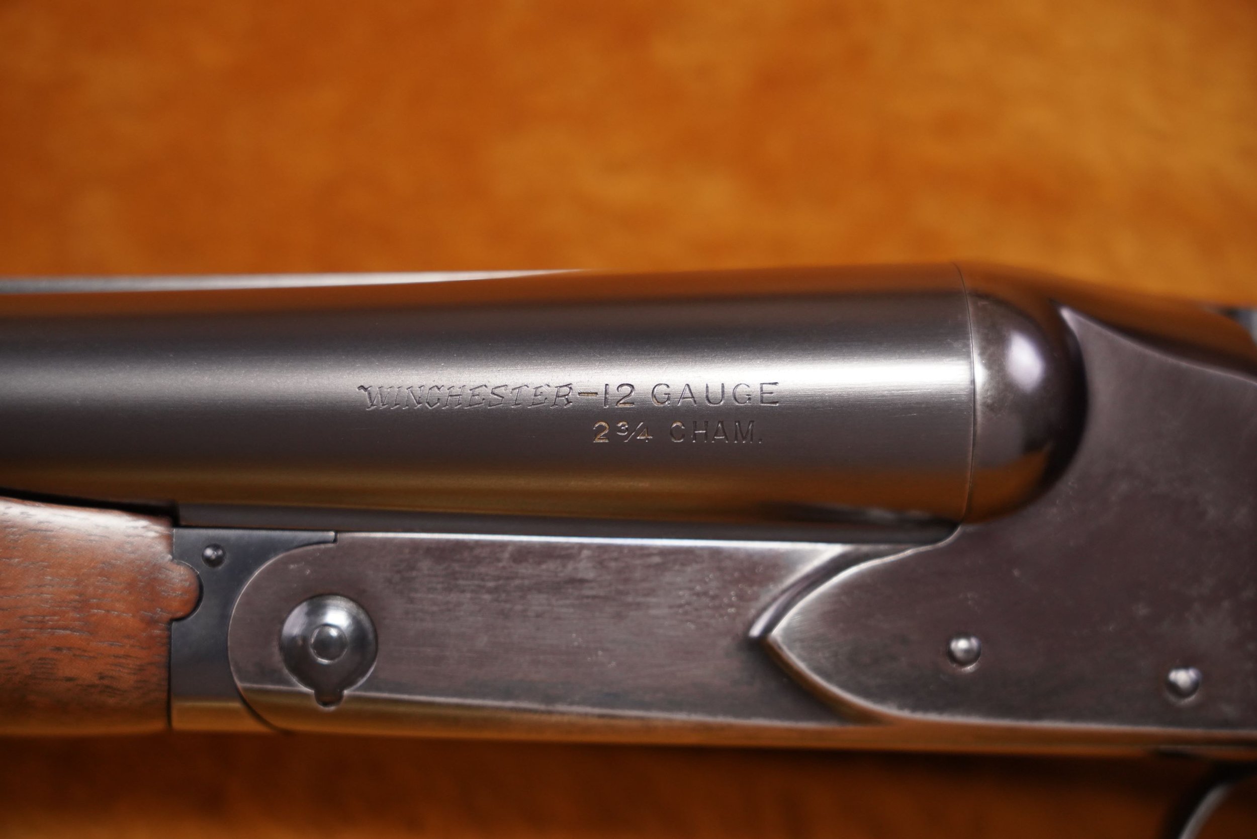 07 Winchester Model 21 Skeet 26%22 12 GA SXS Double Barrel Shotgun, 1938 C&R.JPG