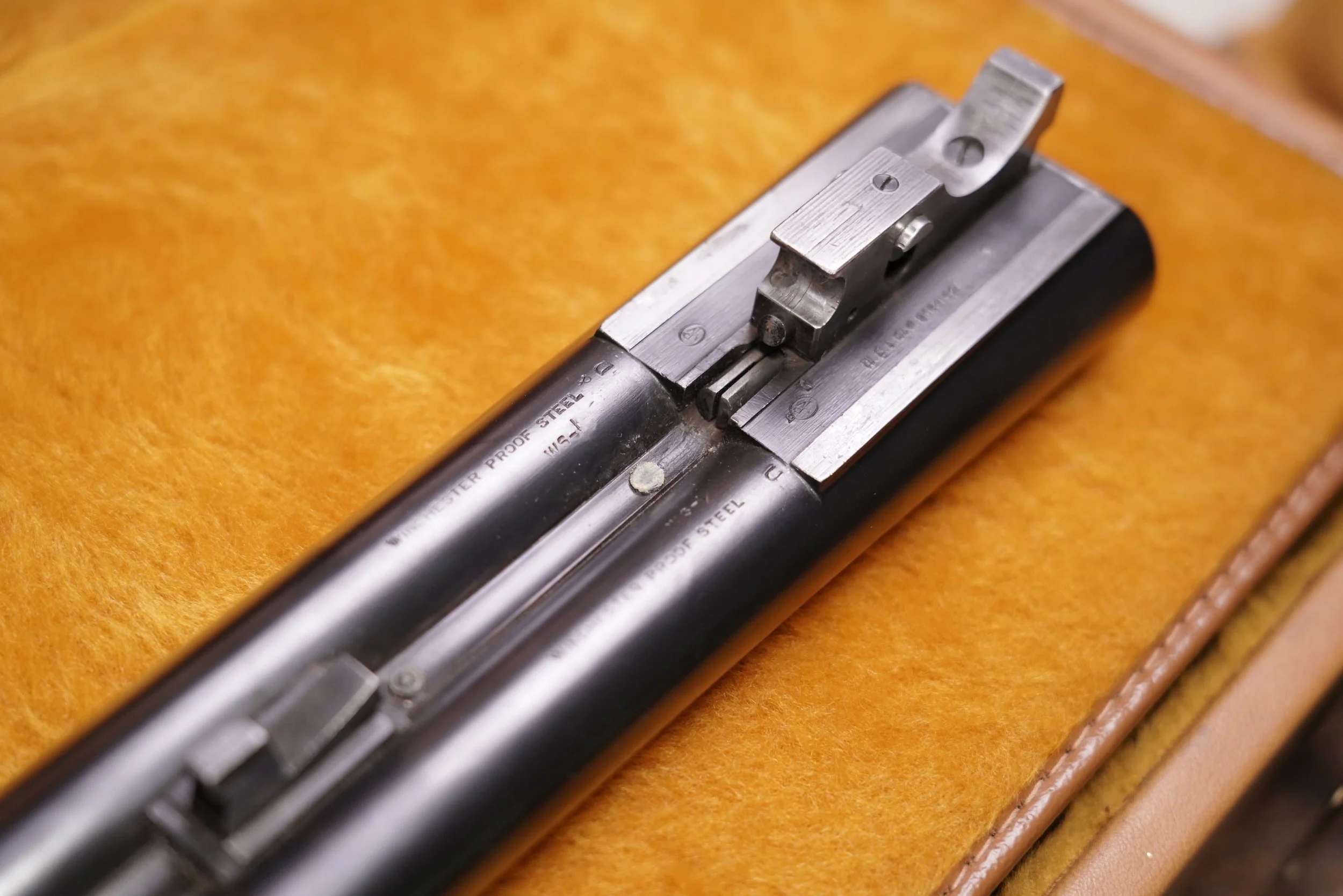47 Winchester Model 21 Skeet 26%22 12 GA SXS Double Barrel Shotgun, 1938 C&R.JPG