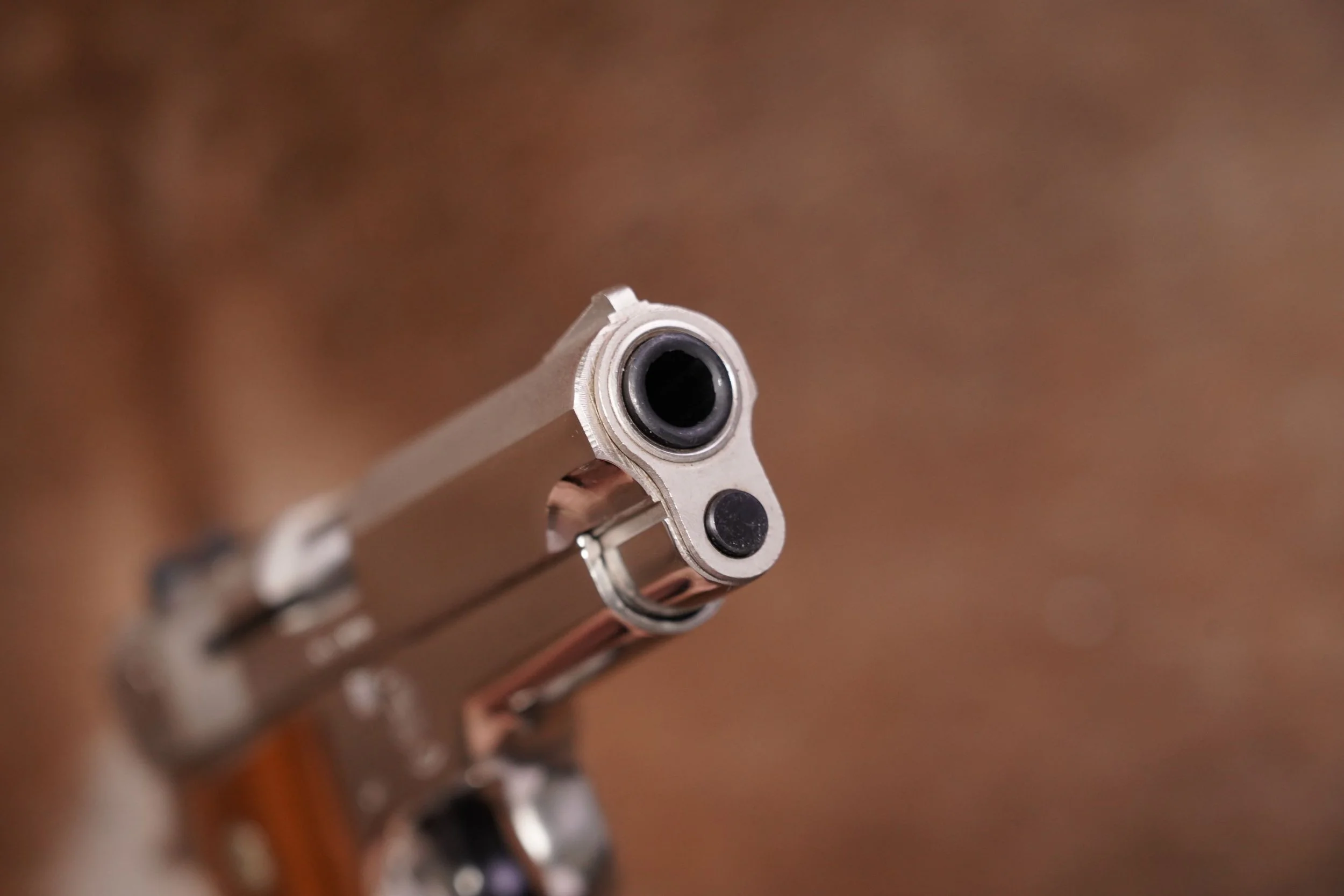19 Smith & Wesson S&W 39-2 9mm 4%22 Nickel Double Action Semi-Automatic Pistol.JPG