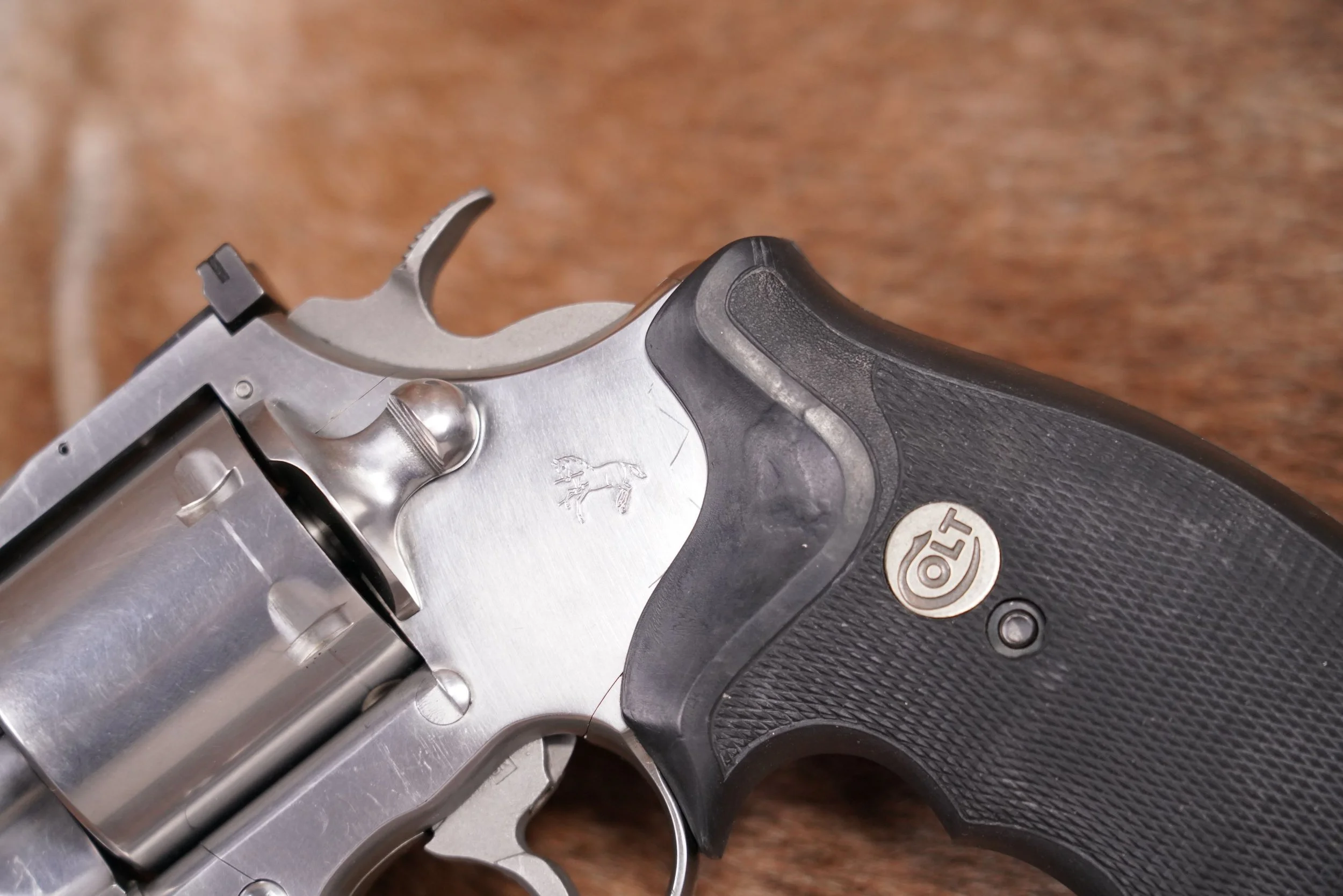 10 Colt Model Grizzly AA3060CG .357 Mag 6%22 Double Action Single Action Stainless Revolver 1994.JPG