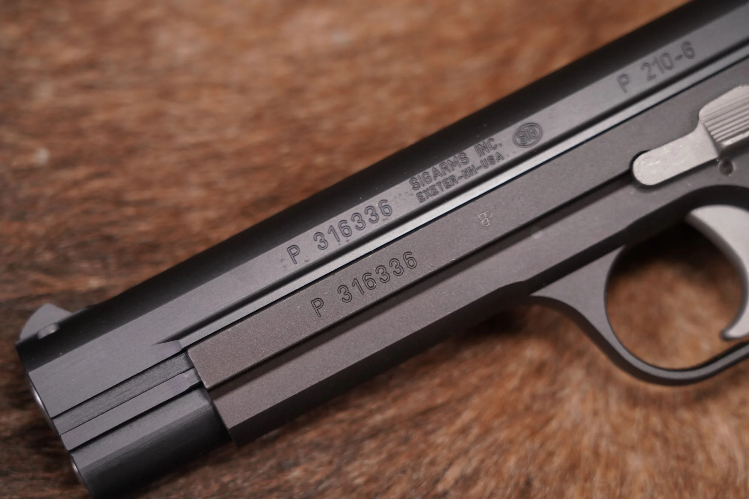 04 Swiss SIGARMS Inc. Model P210-6 9mm Semi-Auto Pistol with .22 LR Kit.JPG