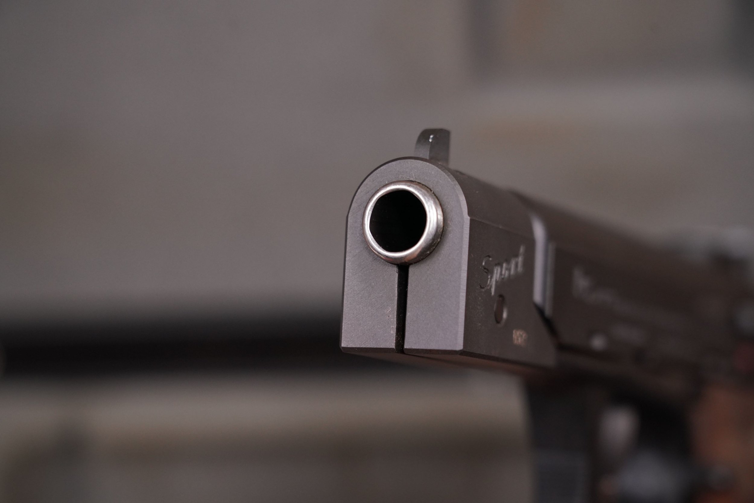34 Heckler & Koch P9S Target .45 ACP Semi Automatic Pistol with Sport Barrel Package, Manufactured 1989.JPG