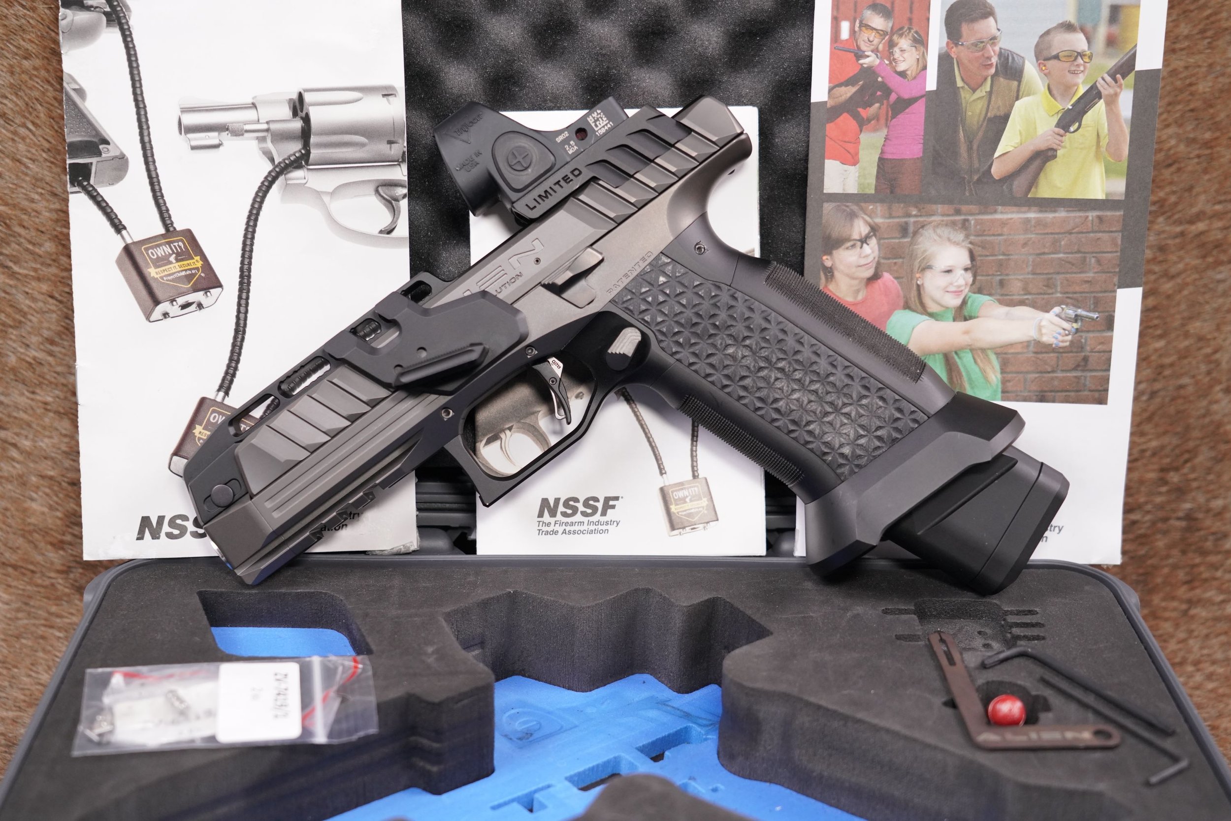 02 Laugo Arms Alien Creator 9mm 4.8%22 Single Action Semi-Auto.JPG