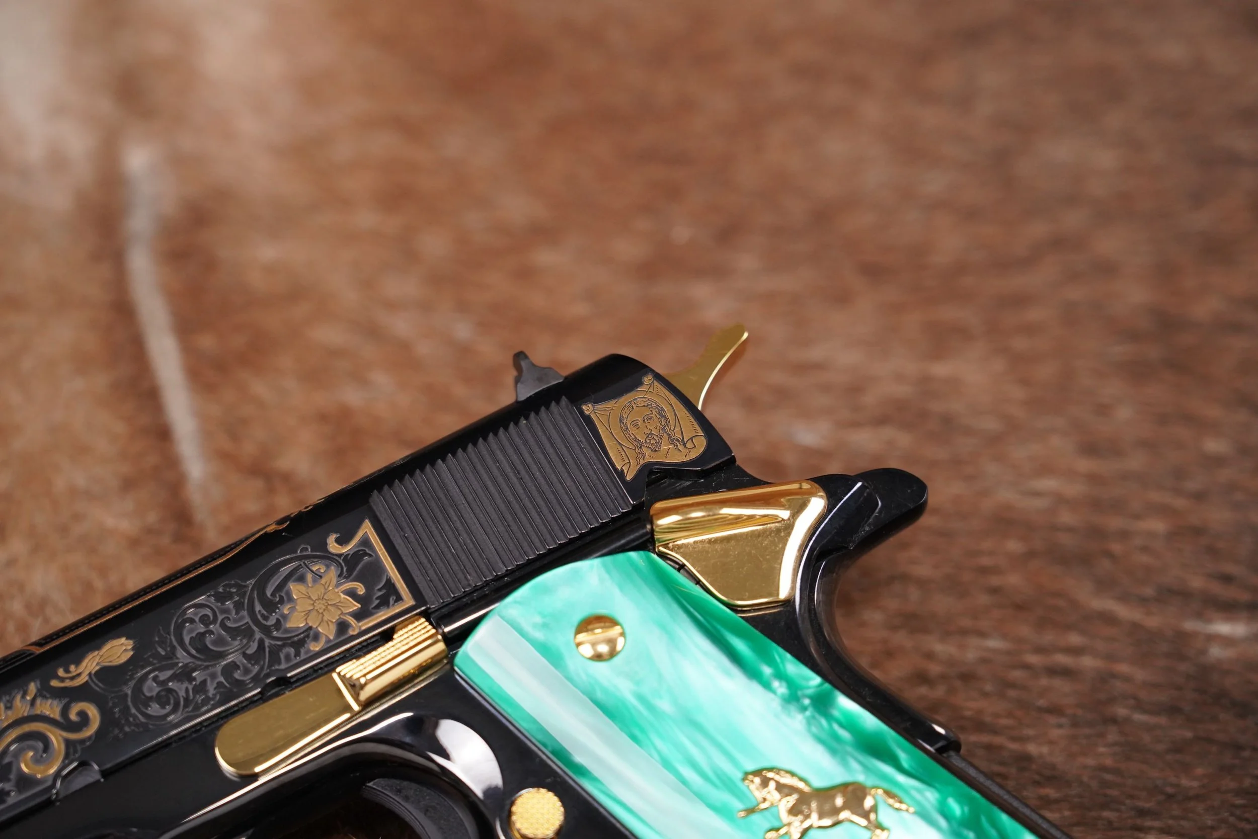 05 032 of 500 Colt SK Customs San Judas The Saint Series .38 Super.JPG
