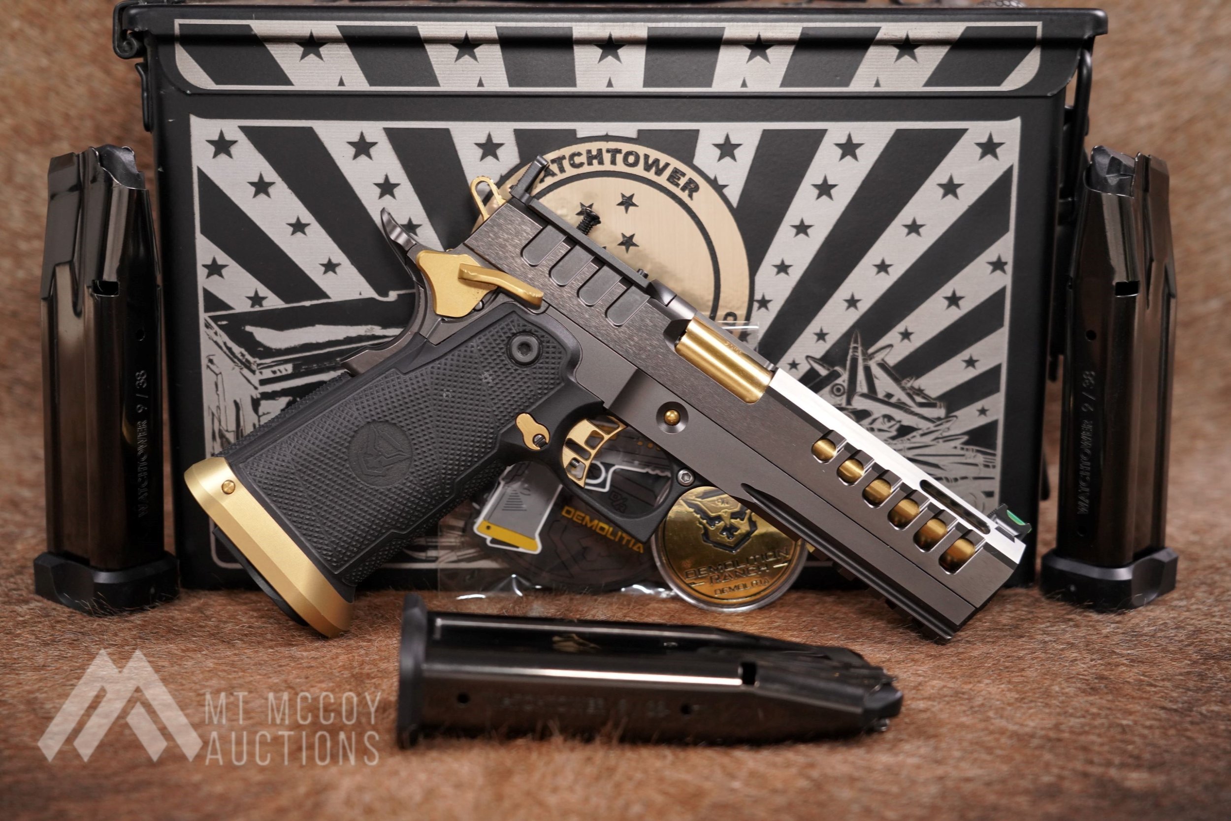 01 Watchtower Firearms Demolition Ranch Demolitia 9mm 1911.JPG