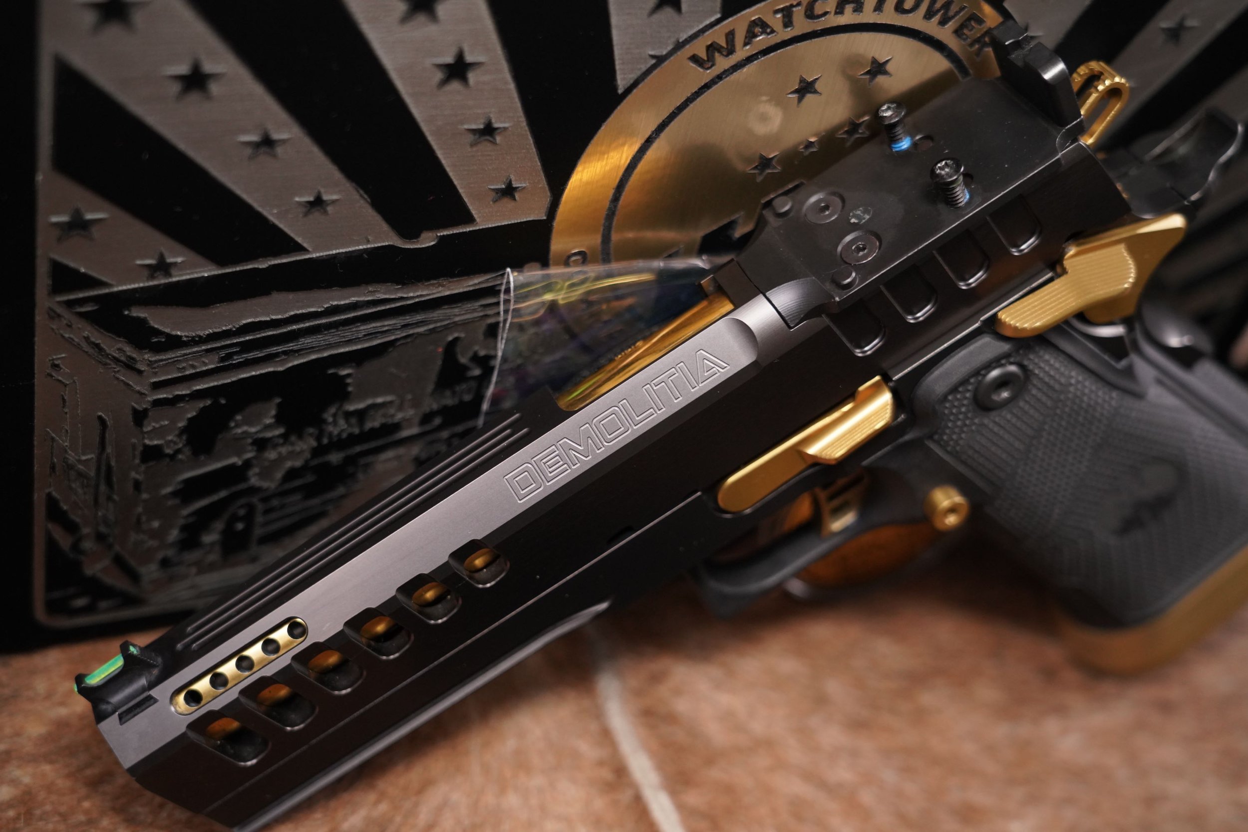 06 Watchtower Firearms Demolition Ranch Demolitia 9mm 1911.JPG
