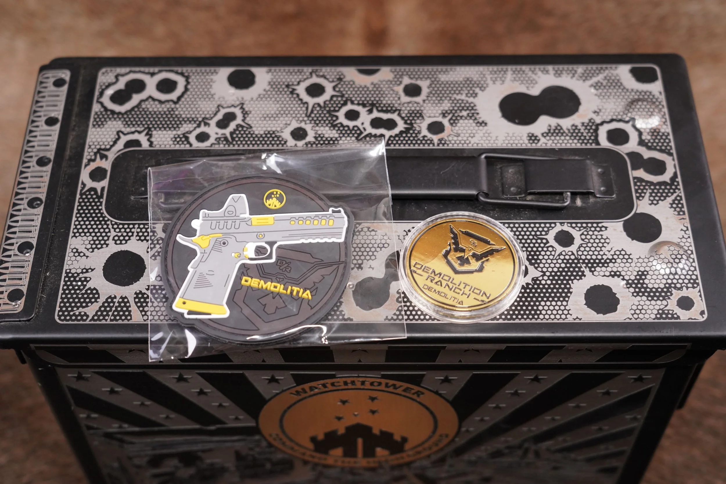 32 Watchtower Firearms Demolition Ranch Demolitia 9mm 1911.JPG