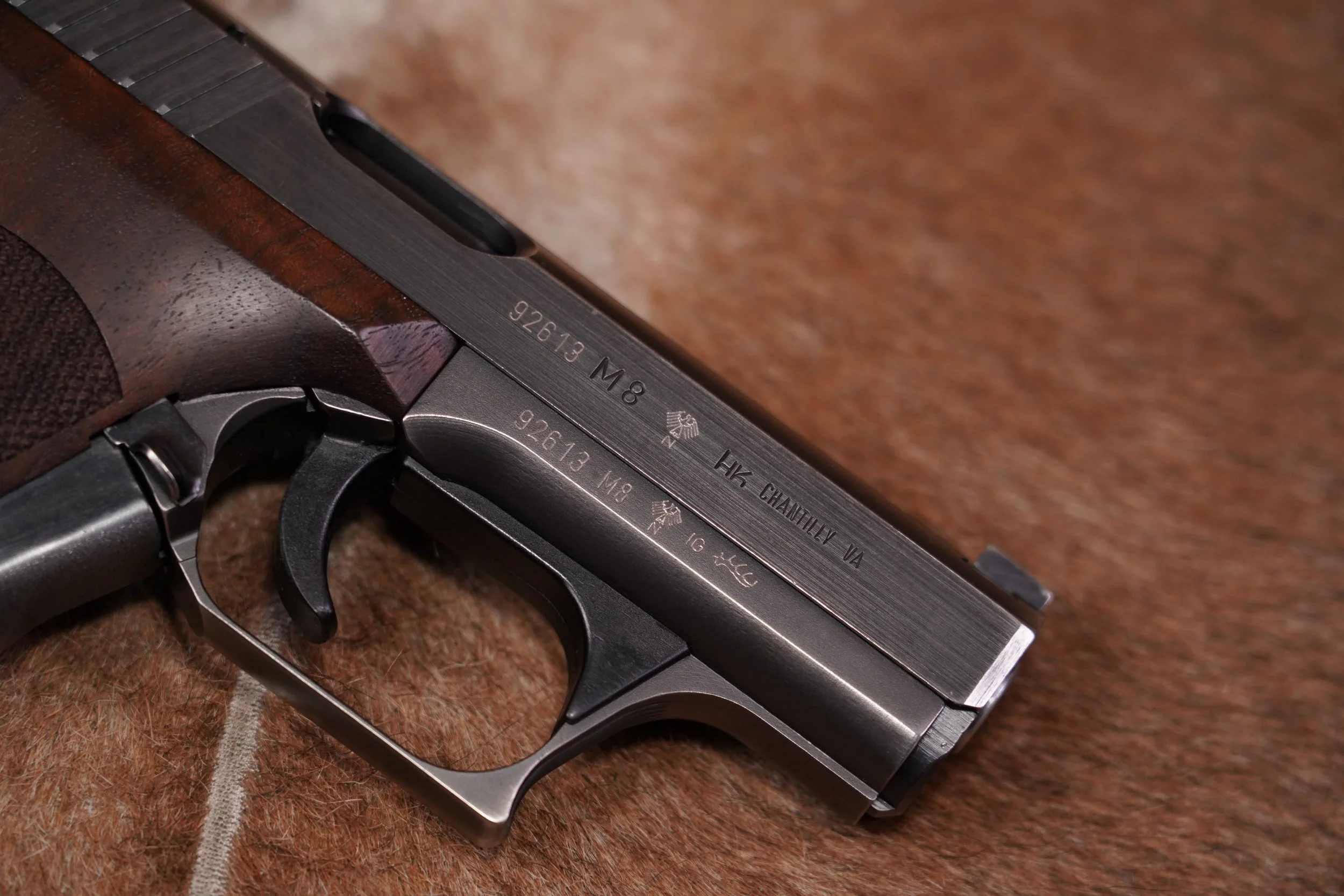 14 Heckler & Koch H&K Model P7M8 P7-M8 9mm 4%22 Semi-Auto Pistol, 1986.JPG
