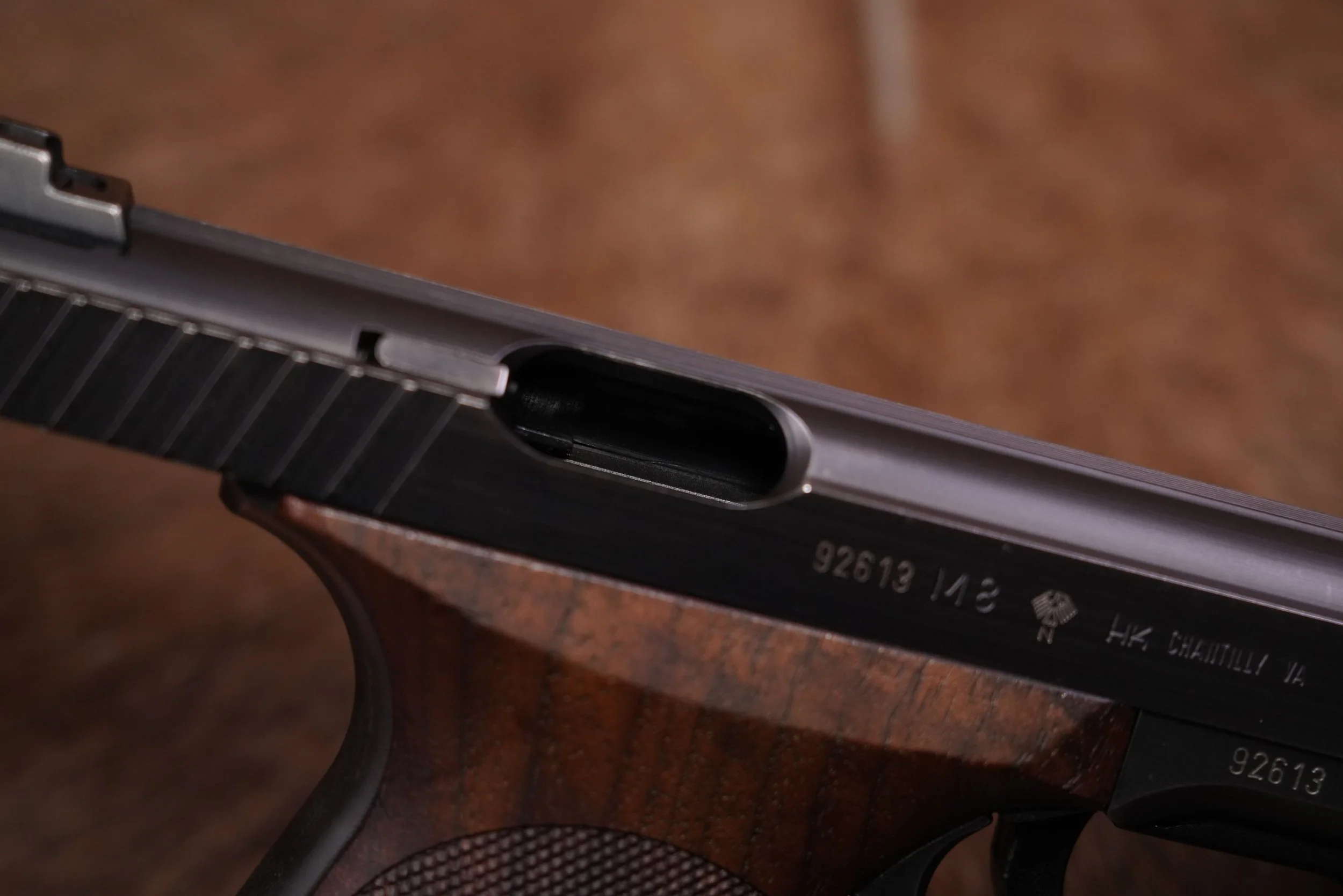 16 Heckler & Koch H&K Model P7M8 P7-M8 9mm 4%22 Semi-Auto Pistol, 1986.JPG
