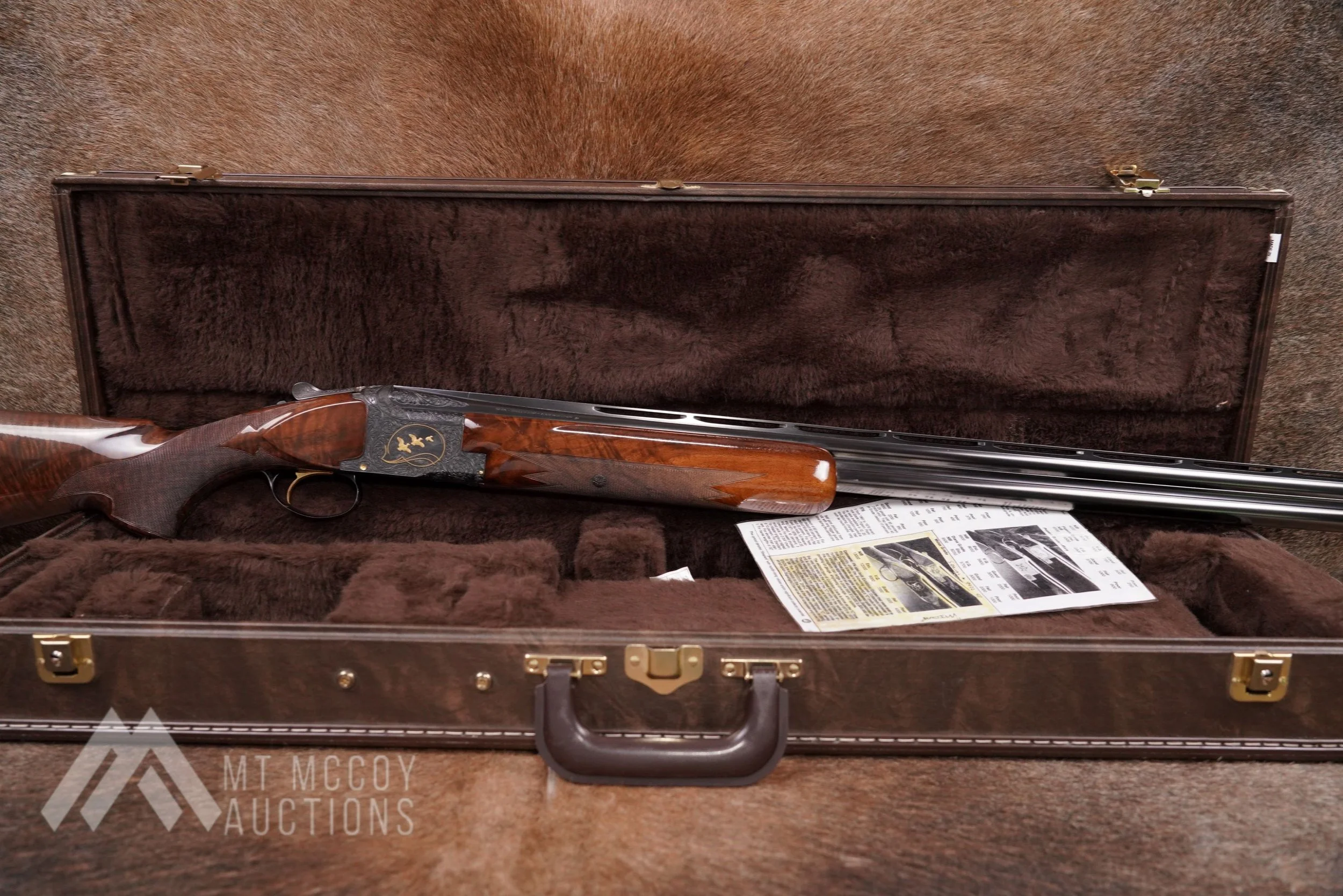 Browning Superposed Midas Grade BROADway Trap 12 Gauge 32 Inch Over Under Shotgun, Manufactured 1963 C&amp;R