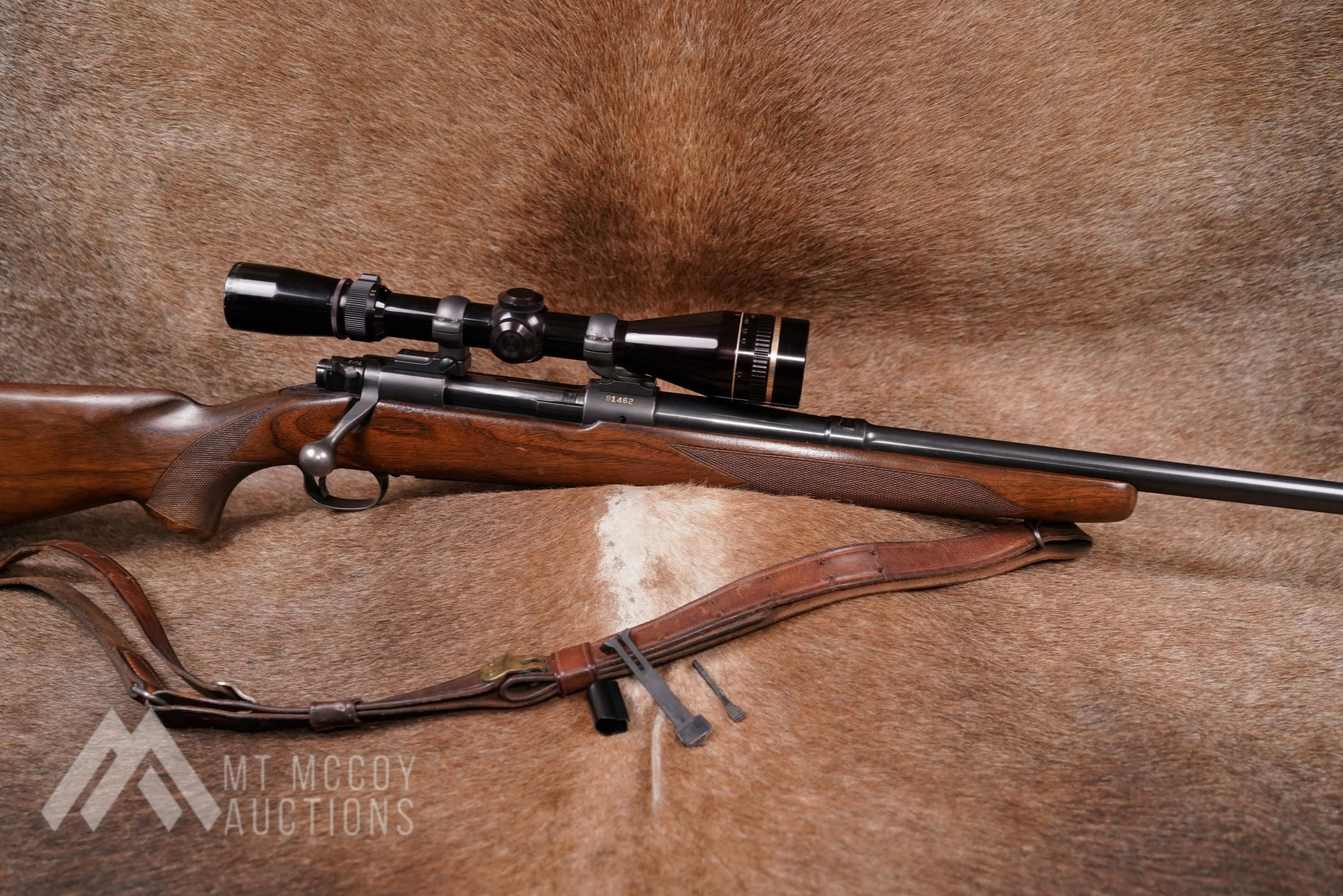01 Pre-64 Winchester Model 70 .30-06 Sprg 24%22 Bolt Action Rifle Scope 1948 C&R.JPG
