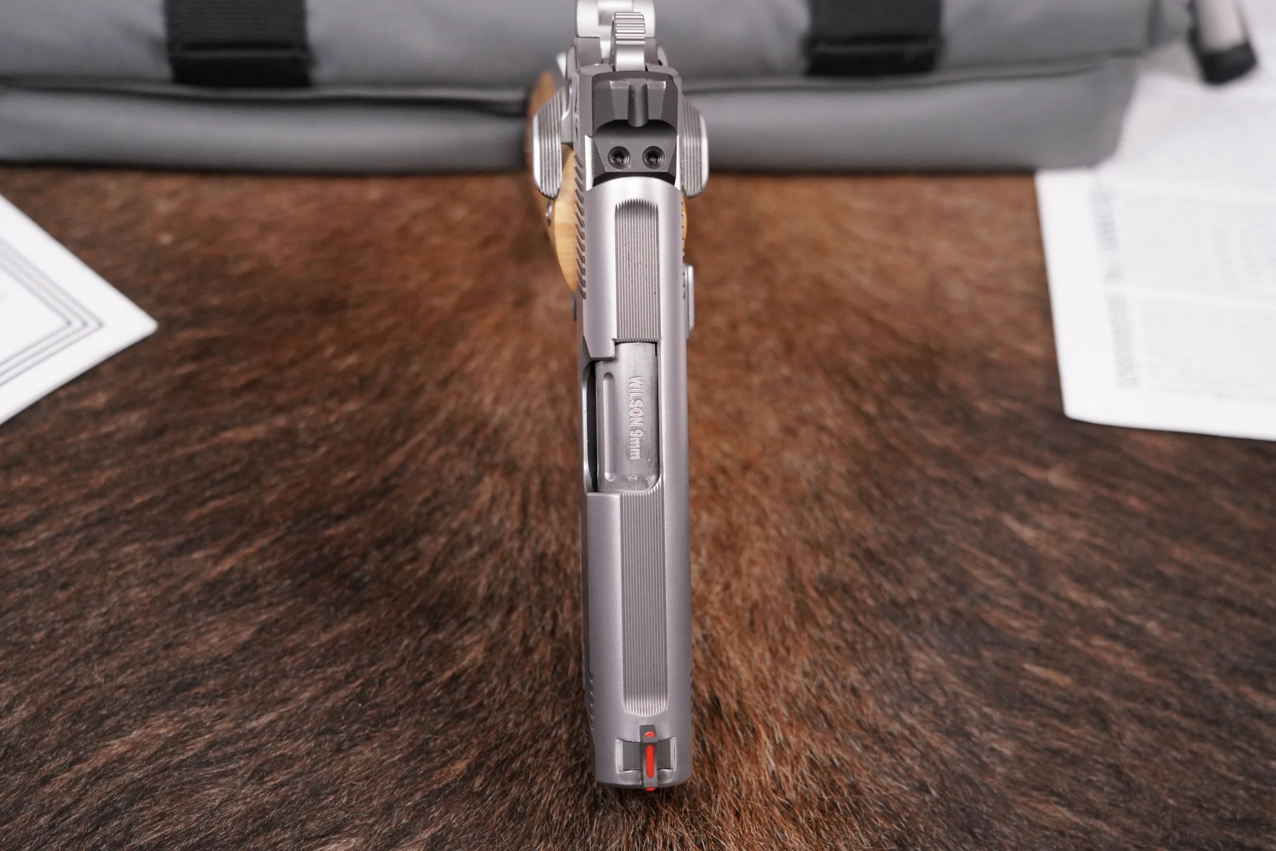13 Custom Order Wilson Combat Protector II Professional 9mm 1911 Pistol.JPG