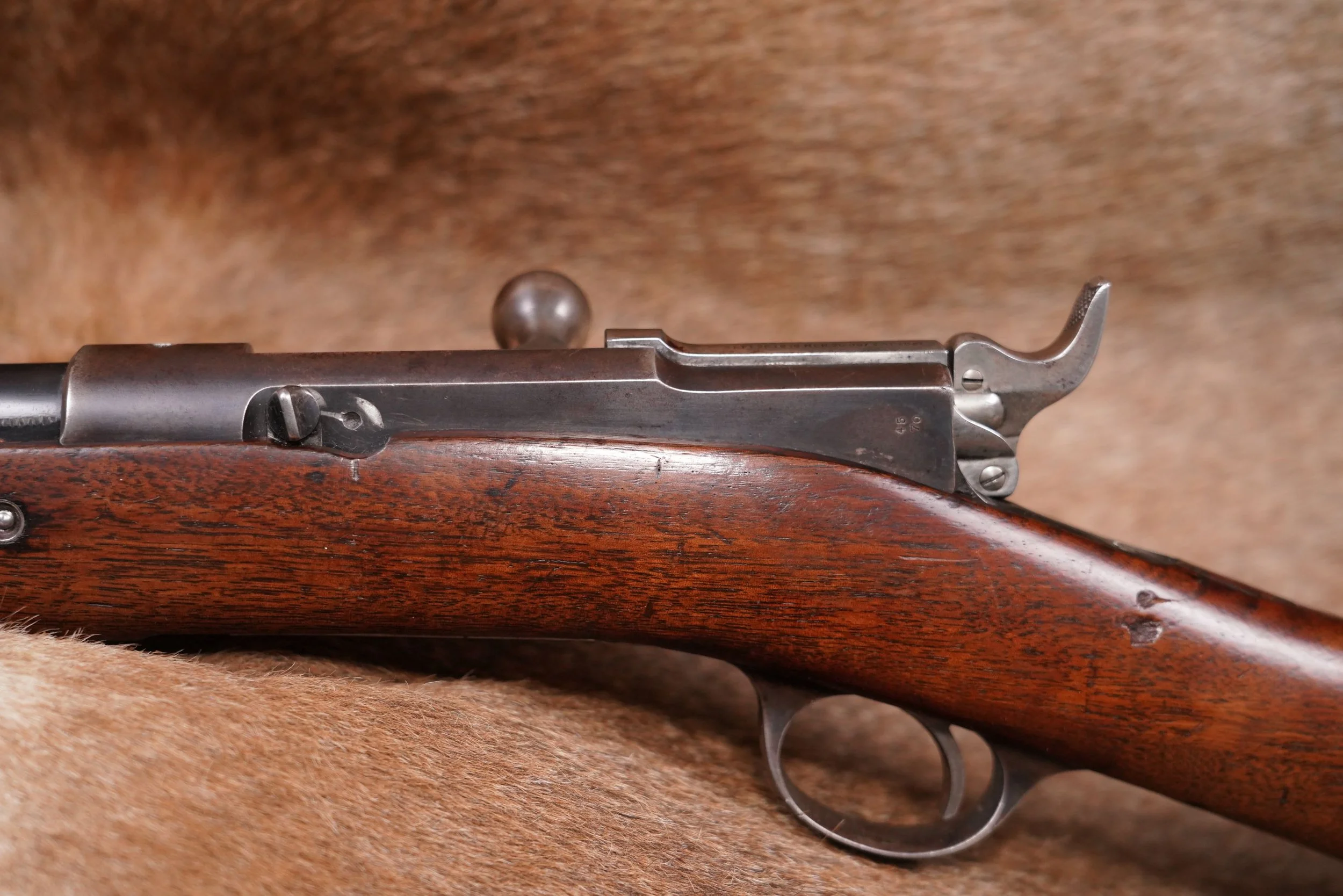 17 Rare Remington-Keene Carbine .45-70 20%22 Bolt Action Rifle Antique.JPG