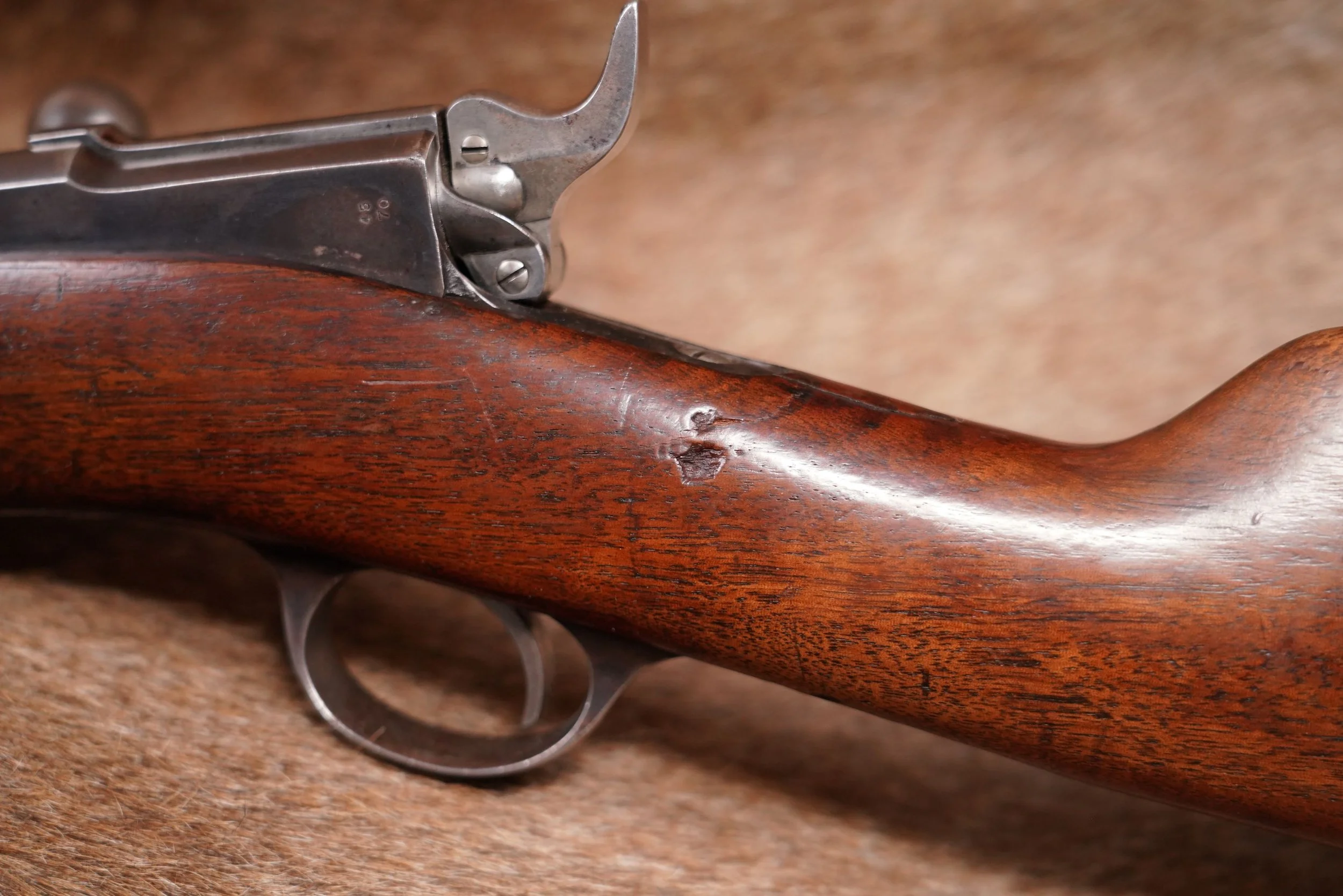 18 Rare Remington-Keene Carbine .45-70 20%22 Bolt Action Rifle Antique.JPG