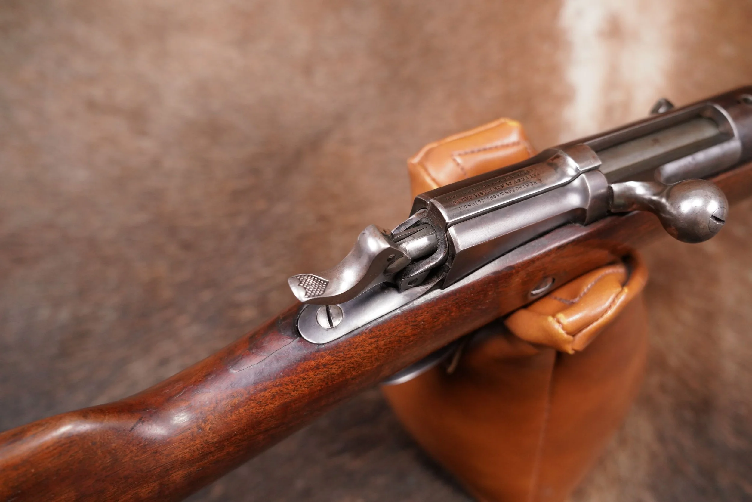 32 Rare Remington-Keene Carbine .45-70 20%22 Bolt Action Rifle Antique.JPG