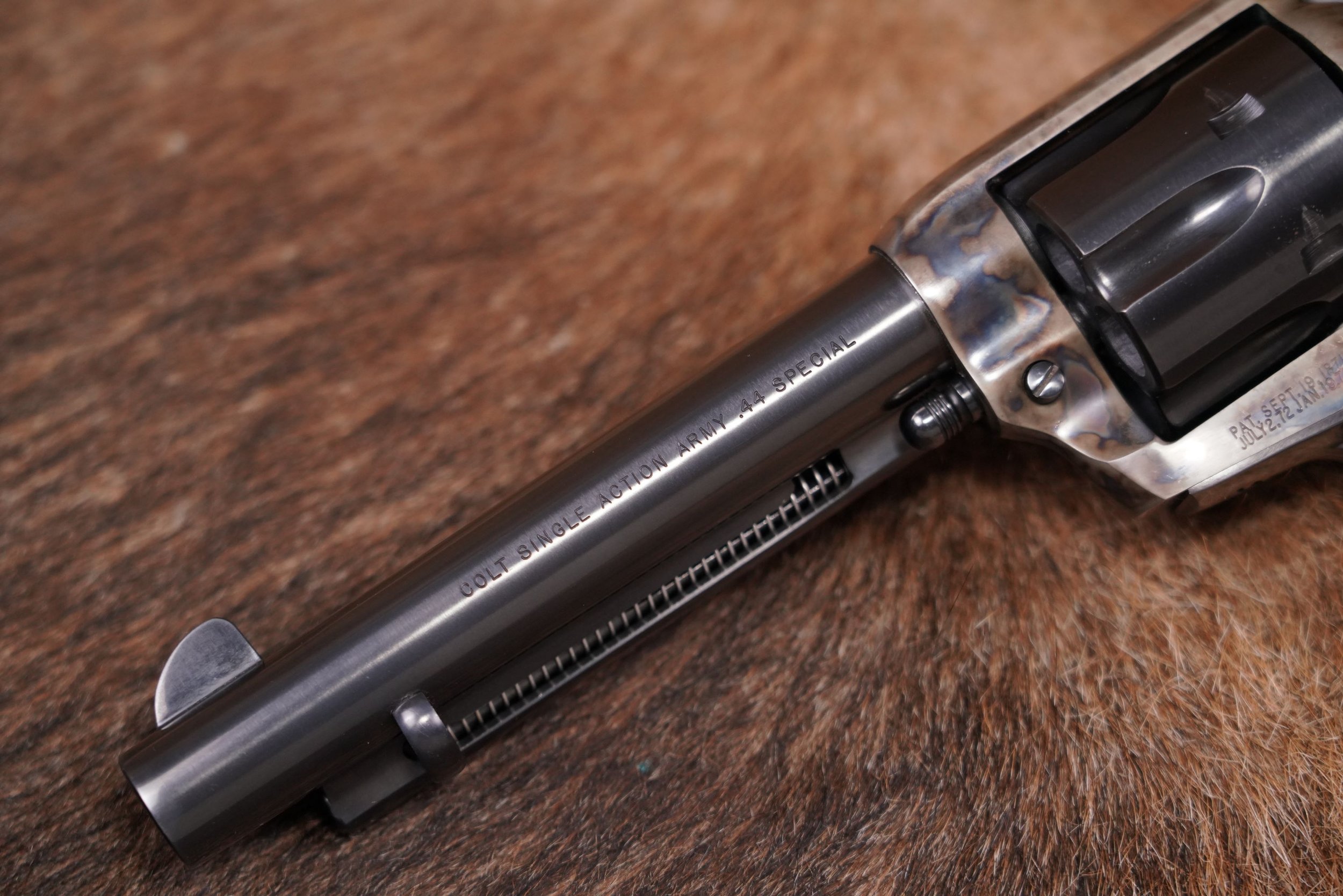 04 Colt 3rd Gen Single Action Army SAA P1750 .44 Spl 5.5%22 Revolver, MFD 1982.JPG