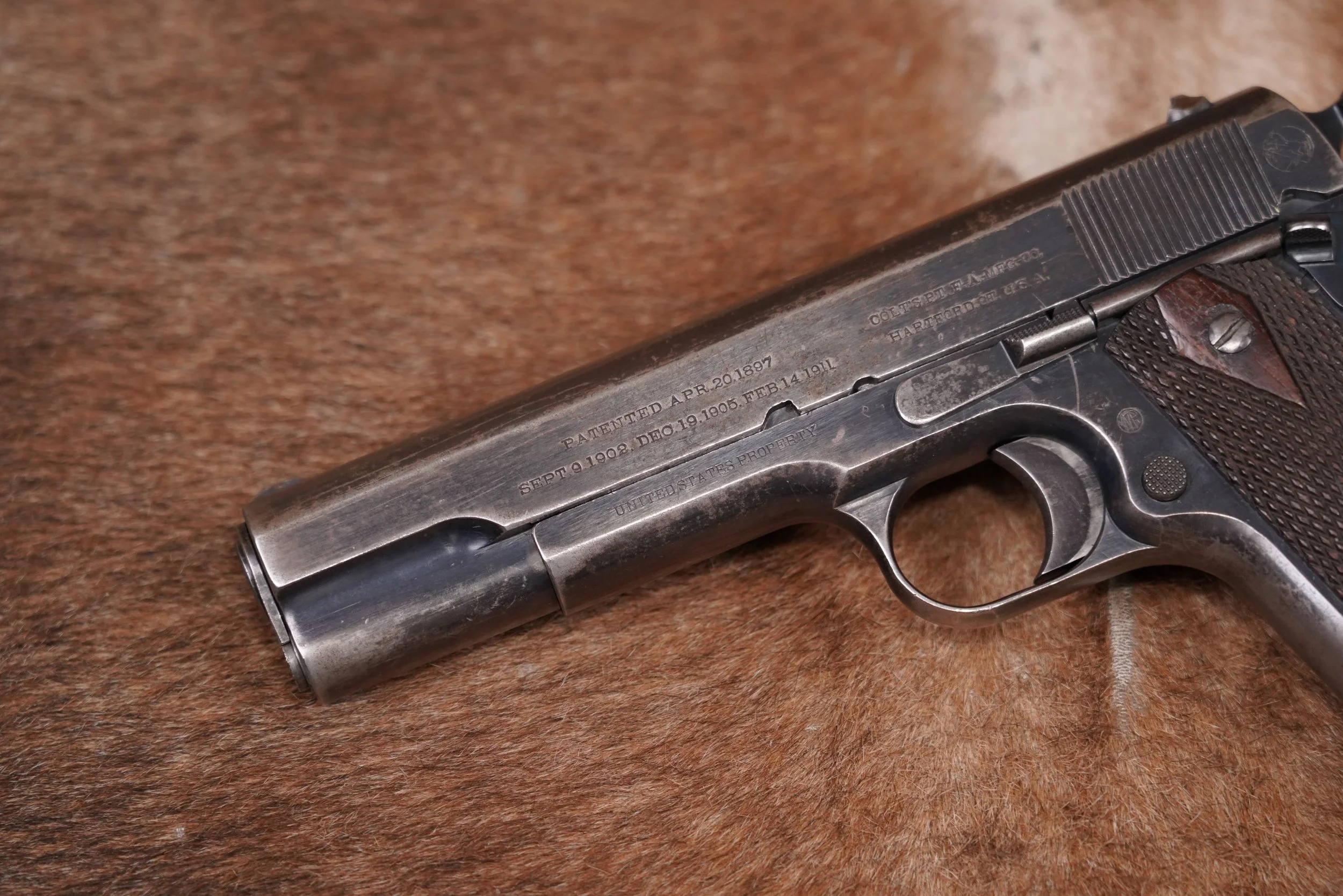 04 Colt Model of 1911 U.S. Navy .45 ACP 5%22 Semi 1912 C&R RARE! Factory Letter.JPG