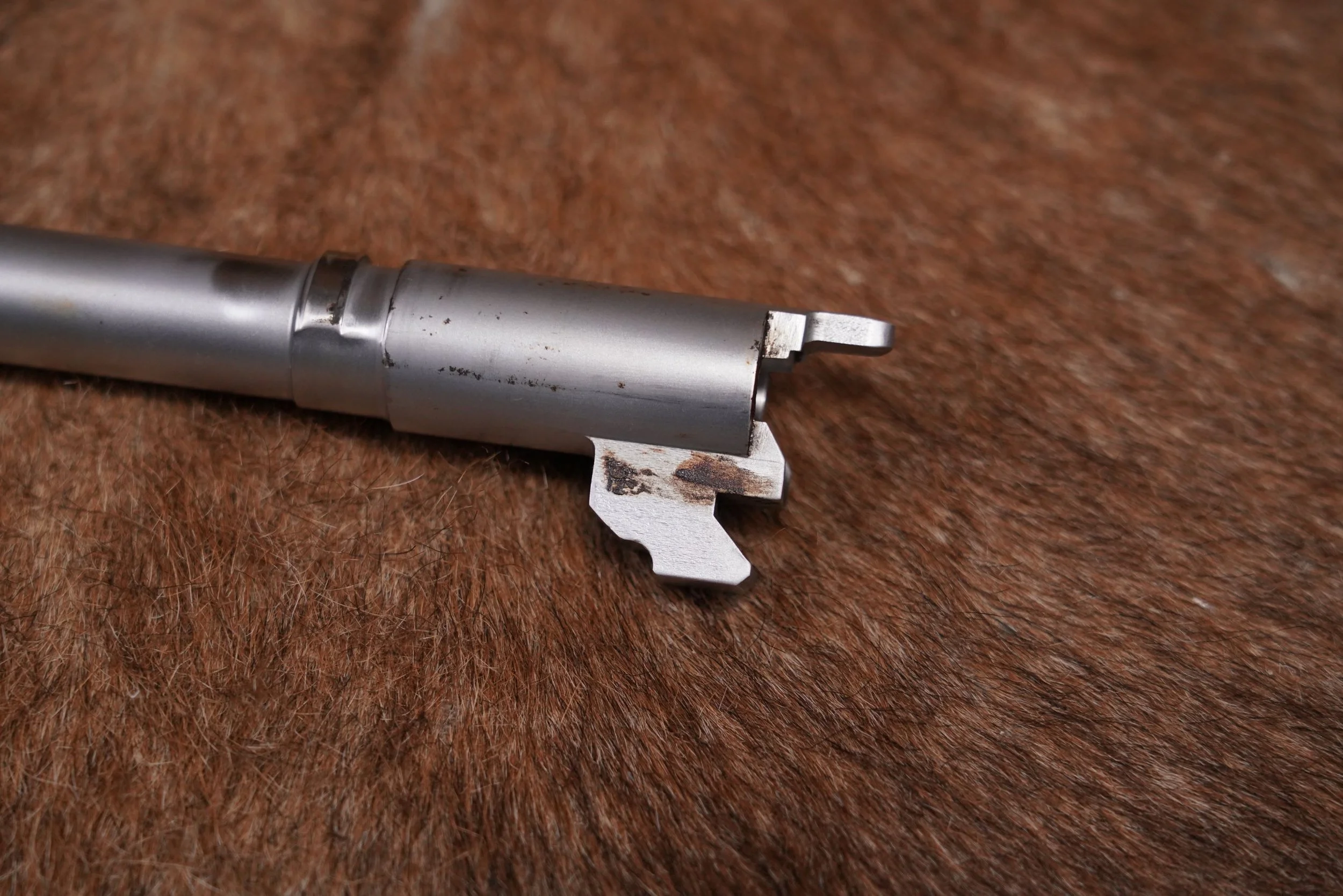53 Coonan Arms Inc Model B .357 Magnum 5%22 Stainless Semi-Auto Pistol like 1911.JPG
