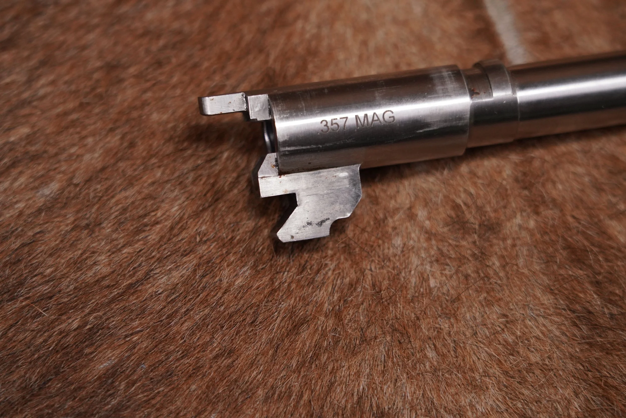 59 Coonan Arms Inc Model B .357 Magnum 5%22 Stainless Semi-Auto Pistol like 1911.JPG