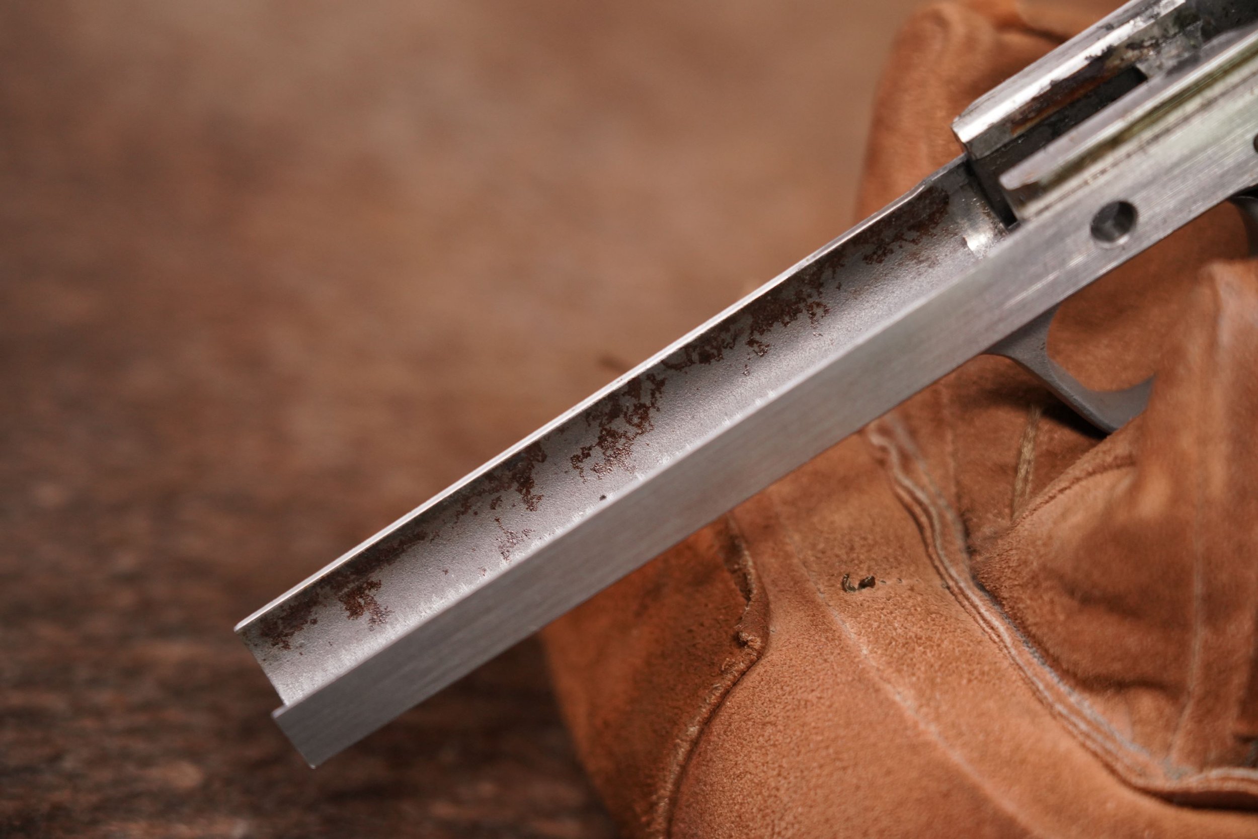 68 Coonan Arms Inc Model B .357 Magnum 5%22 Stainless Semi-Auto Pistol like 1911.JPG