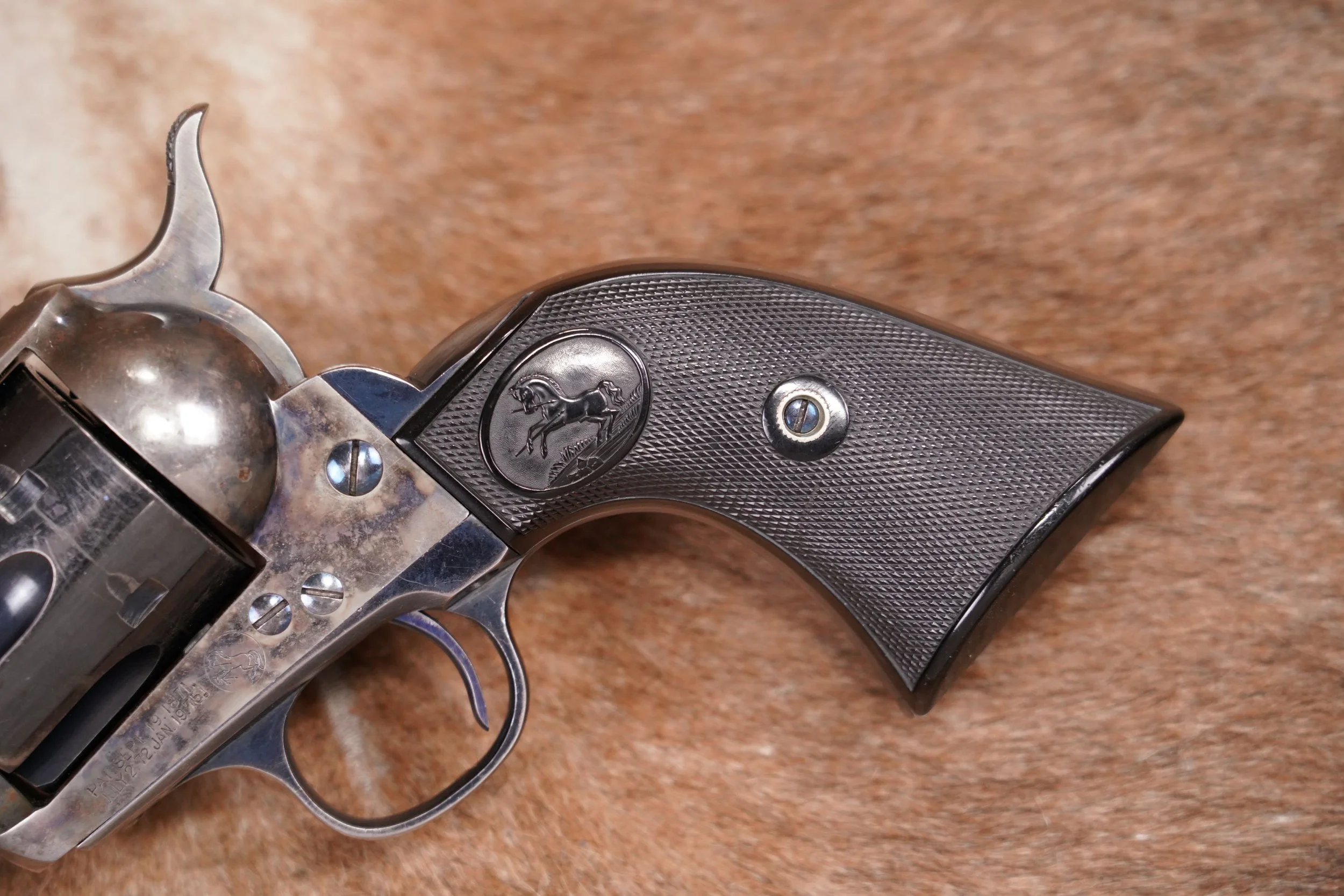 07 Colt 1st Gen Single Action Army SAA 4.75? .41 LC Revolver, MFD 1903 C&R.JPG
