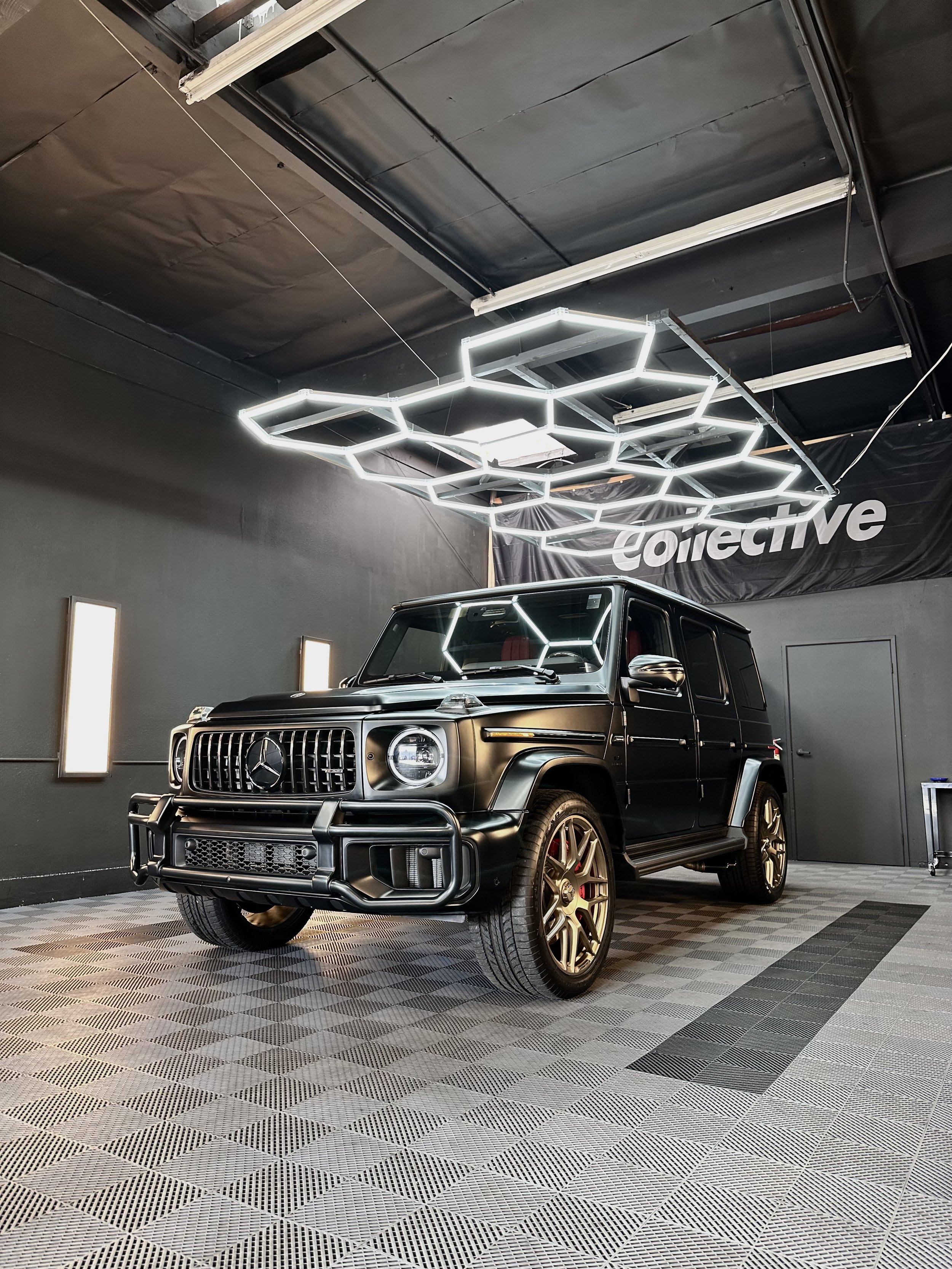 High-end auto detailing with ceramic coating and polish