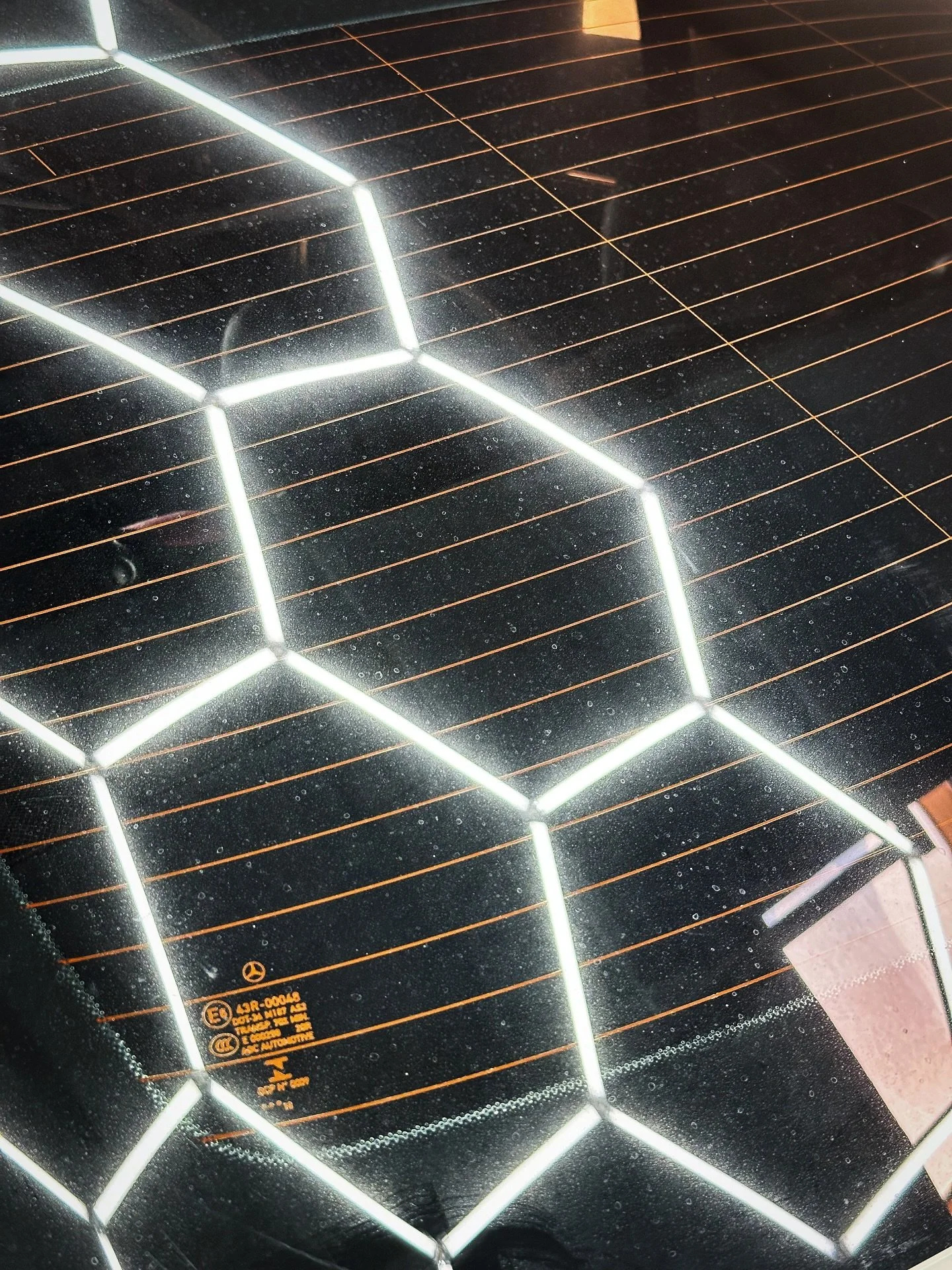 Swipe to see the transformation.
⁠
Swirls, water spots, etched glass &mdash; years of buildup hiding the true finish.

Our paint &amp; glass correction process brings surfaces back to true clarity. Pure, smooth, reflective. No shortcuts.

#collective