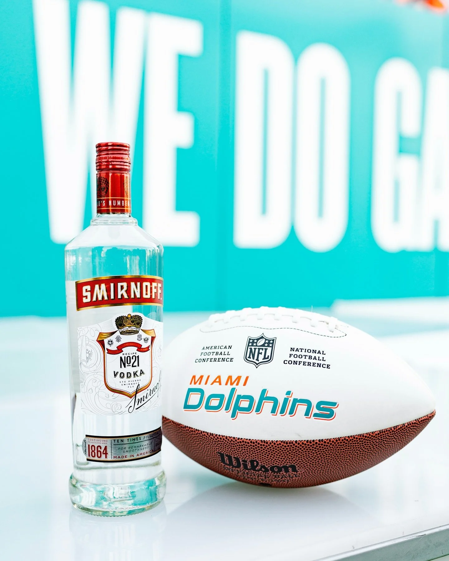 @miamidolphins x @smirnoff Cheers to the win! 🐬🍹