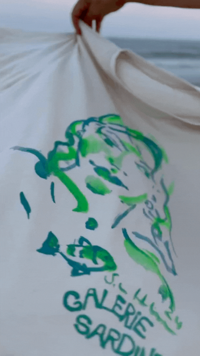 galerie sardine cotton T-shirt : Sophie von Hellermann