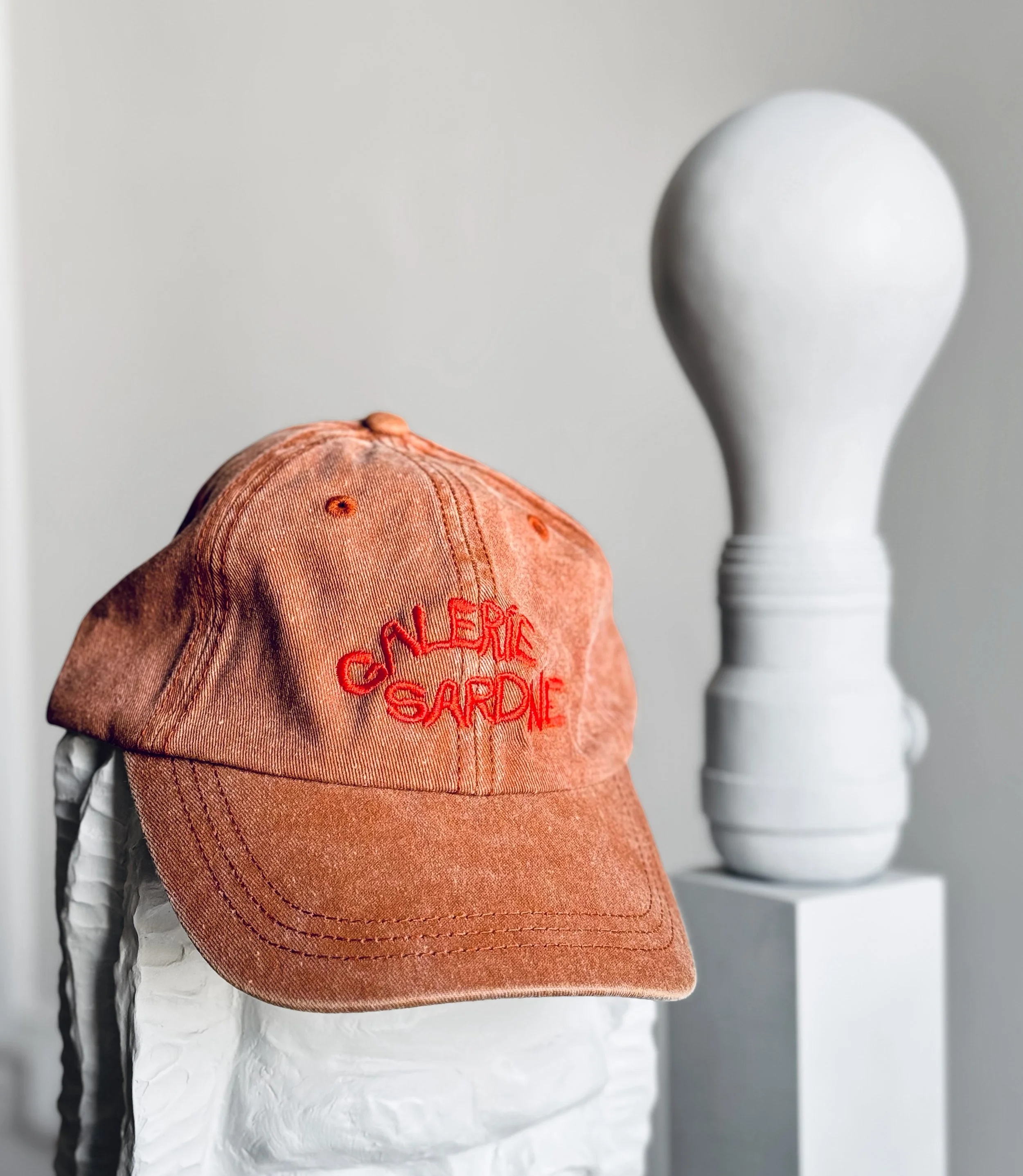 galerie sardine cotton hat : rust